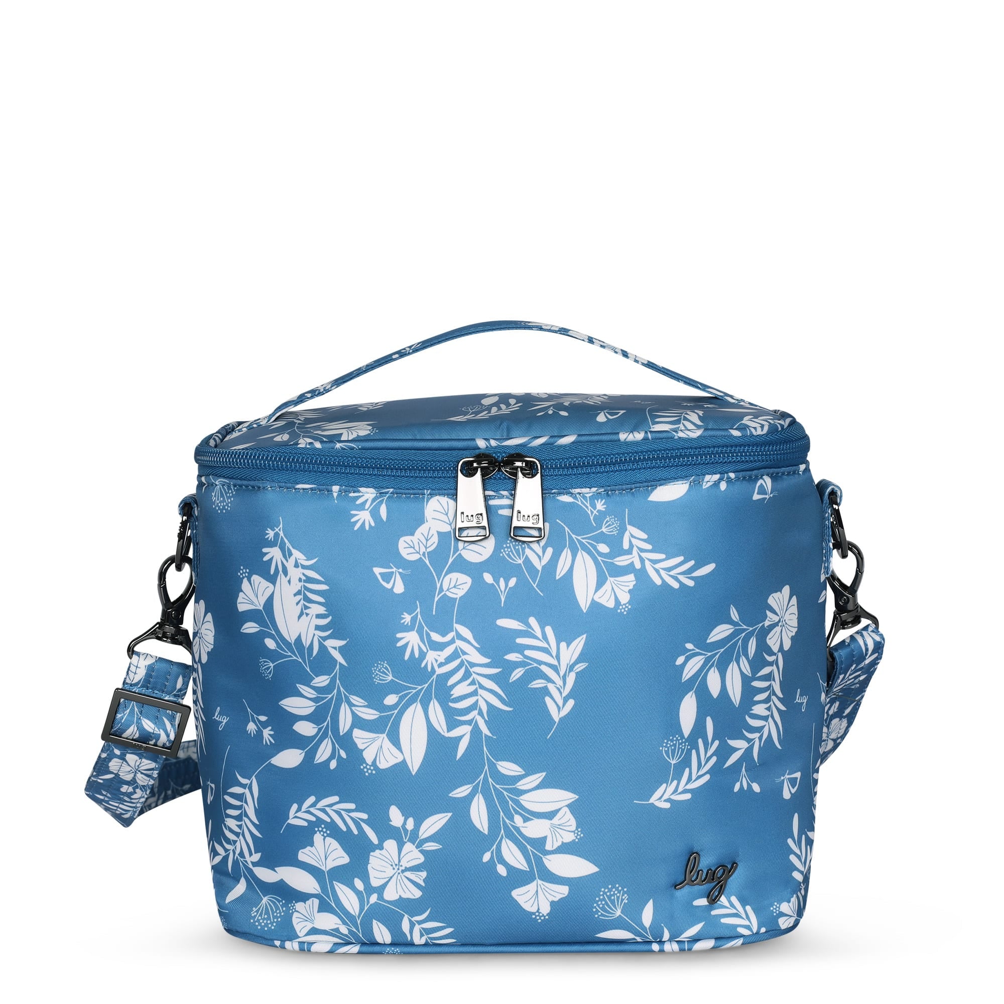 lunch box tote bag／silver × denim Amazon.com: KOCOART Unique Denim Lunch Bag for Women Men