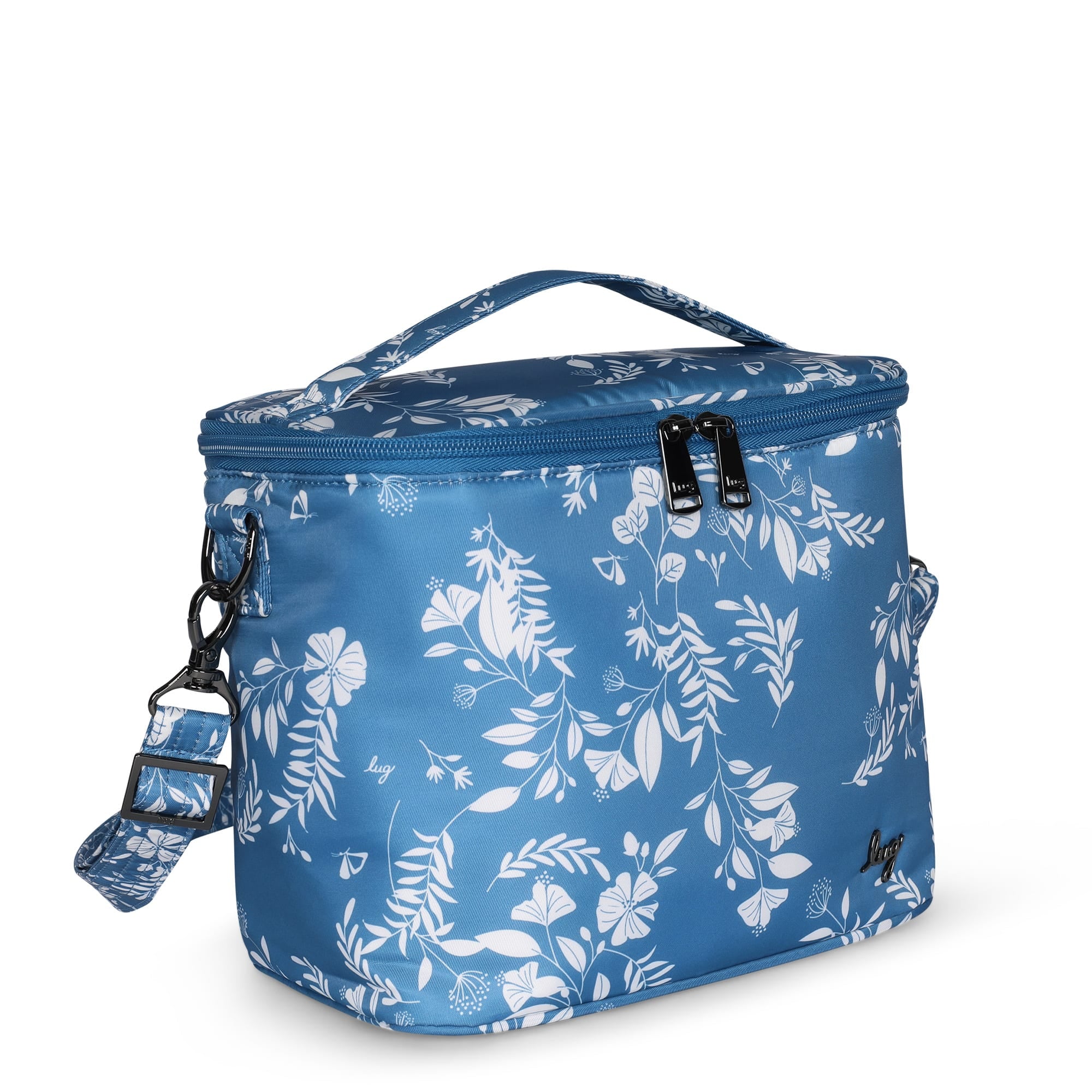Nibble Convertible Lunch Tote Bag - FLOURISH BLUE - Nibble_FlourishBlue_02
