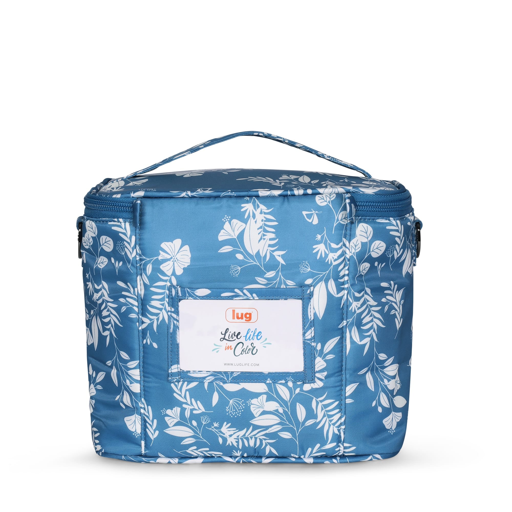 Nibble Convertible Lunch Tote Bag - FLOURISH BLUE - Nibble_FlourishBlue_04