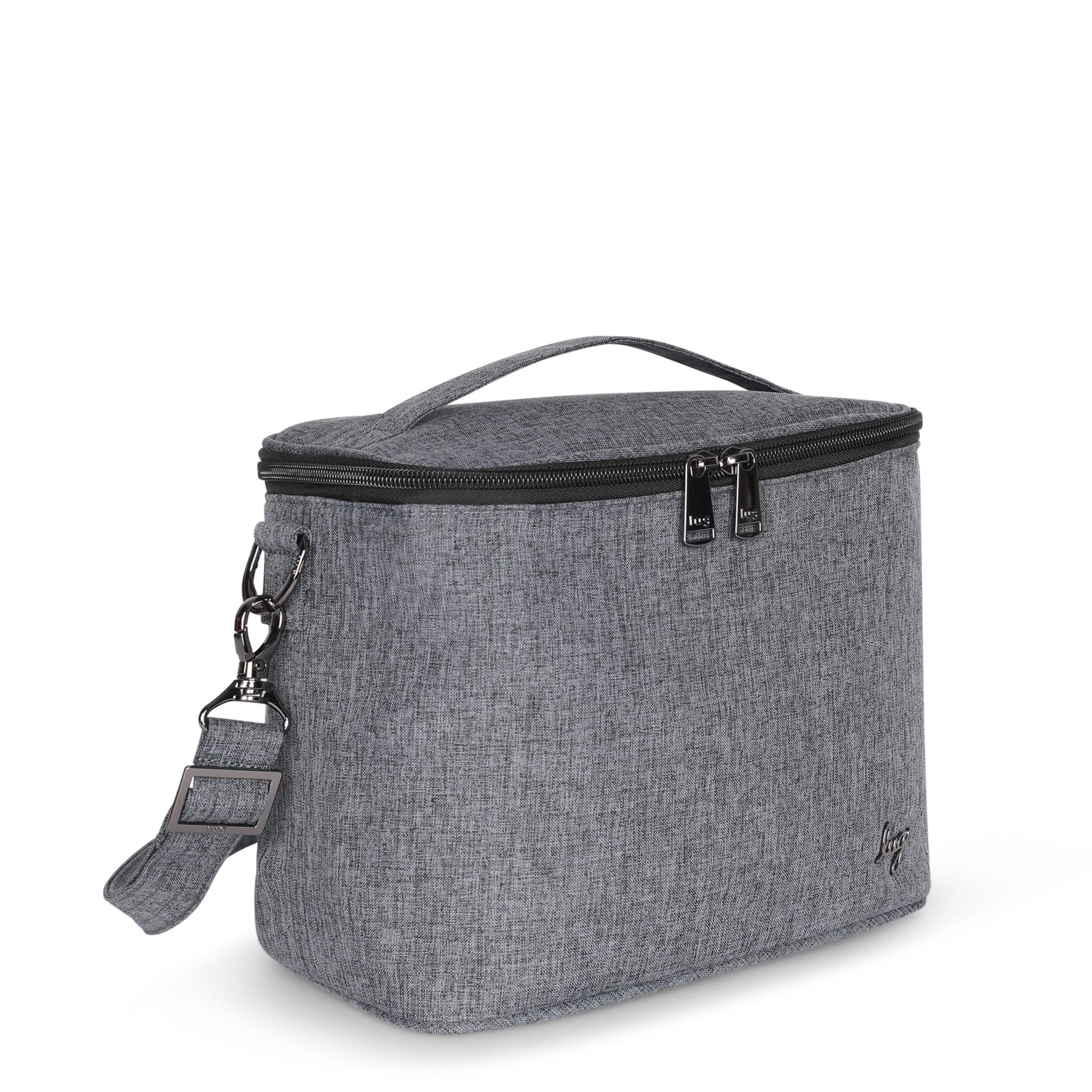 Nibble Convertible Lunch Tote Bag - HEATHER GREY - Nibble_Heather_Grey_02