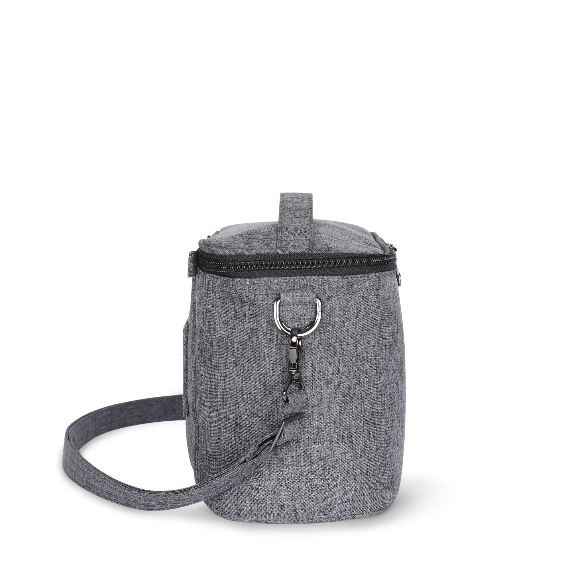 Nibble Convertible Lunch Tote Bag - HEATHER GREY - Nibble_Heather_Grey_03