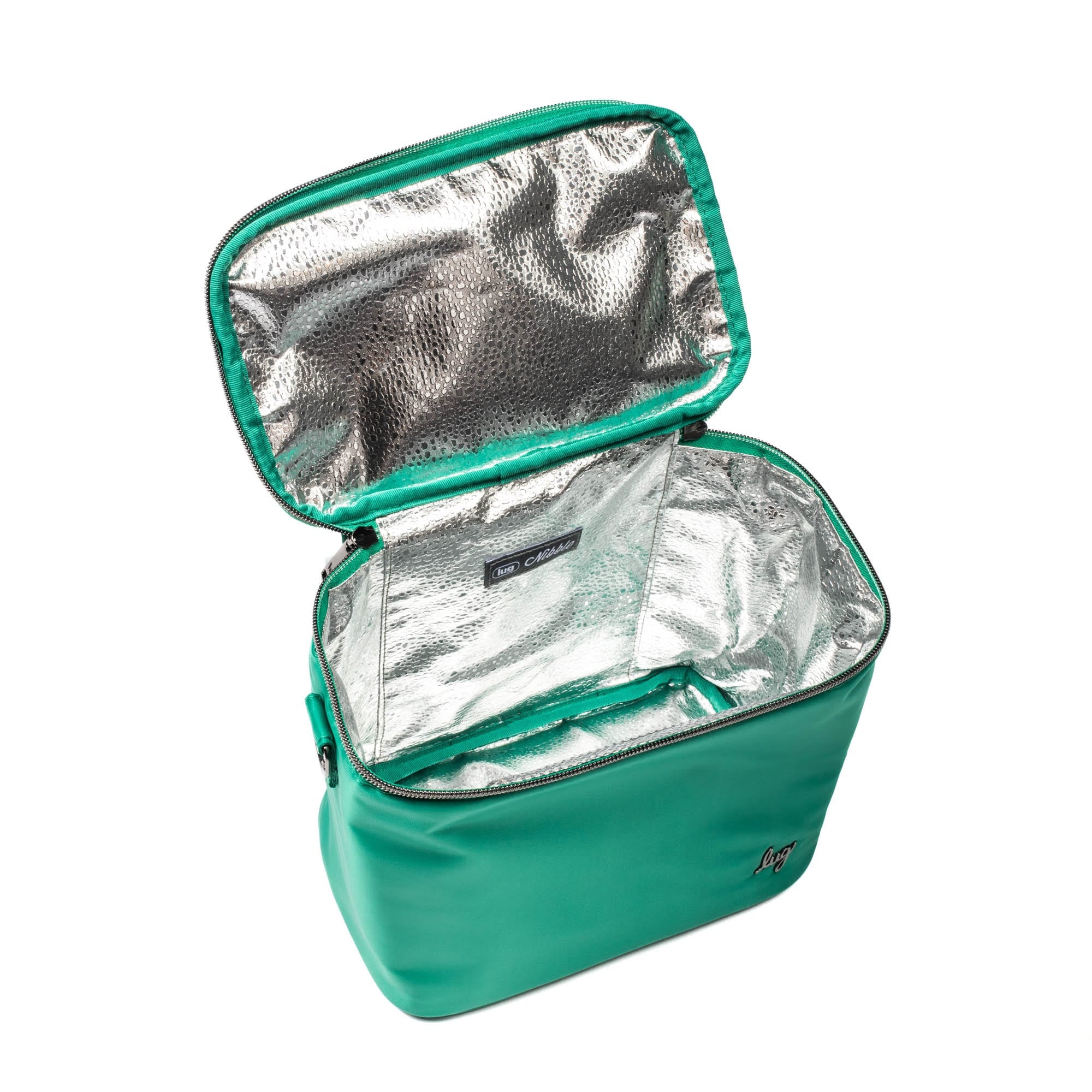Nibble Convertible Lunch Tote Bag - KELLY GREEN - Nibble_KellyGreen_05