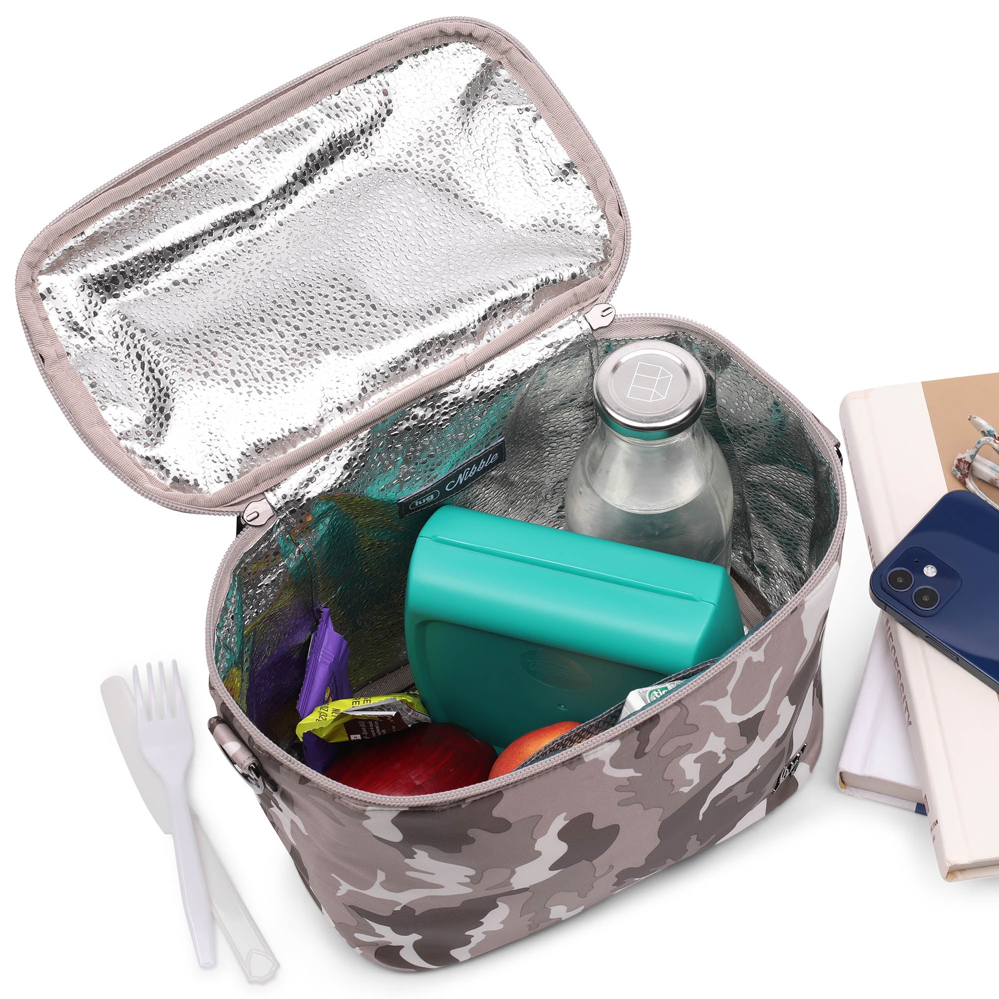 Nibble Convertible Lunch Tote Bag - - Nibble_Lifestyle_01