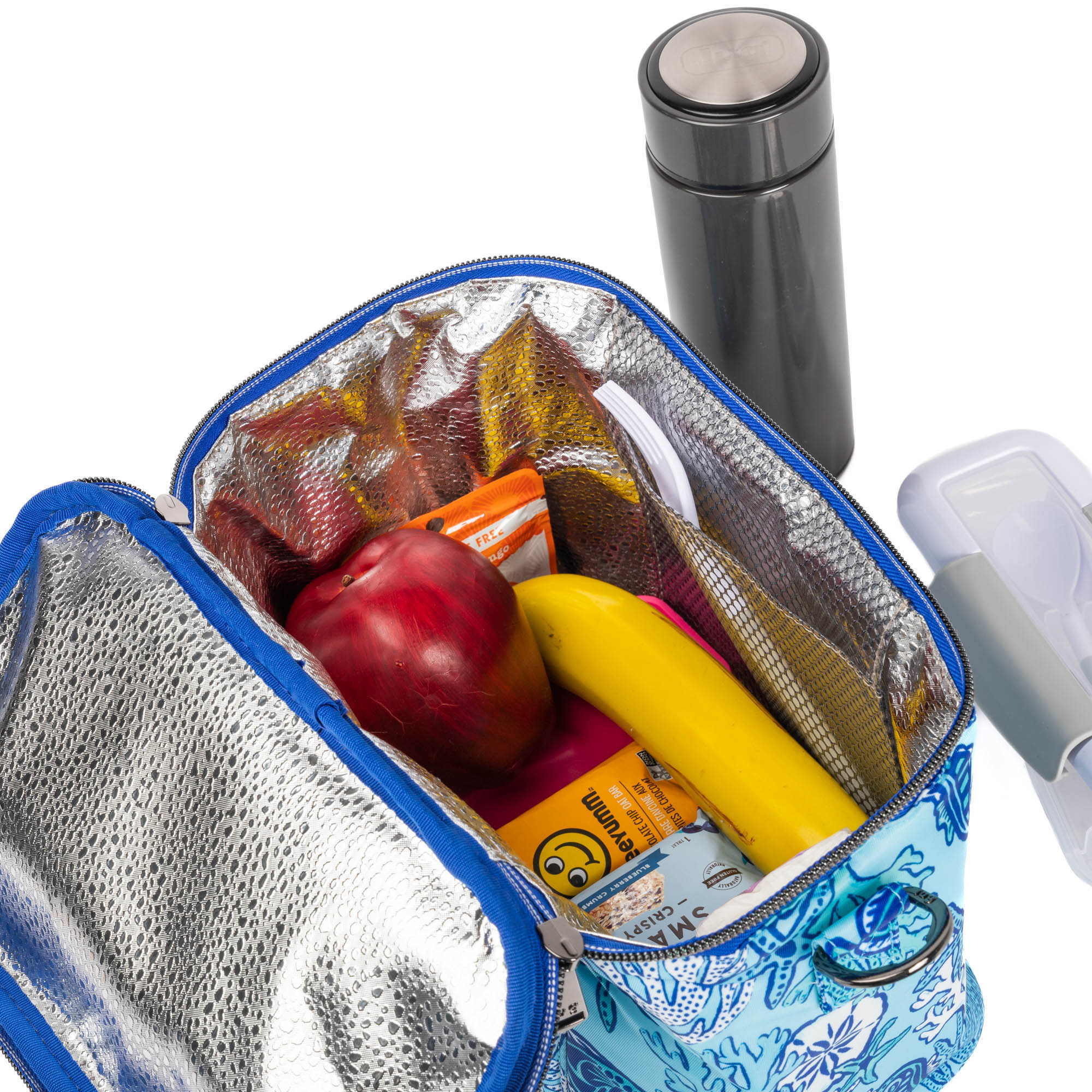 Nibble Convertible Lunch Tote Bag - SEALIFE BLUE - Nibble_Lifestyle_04