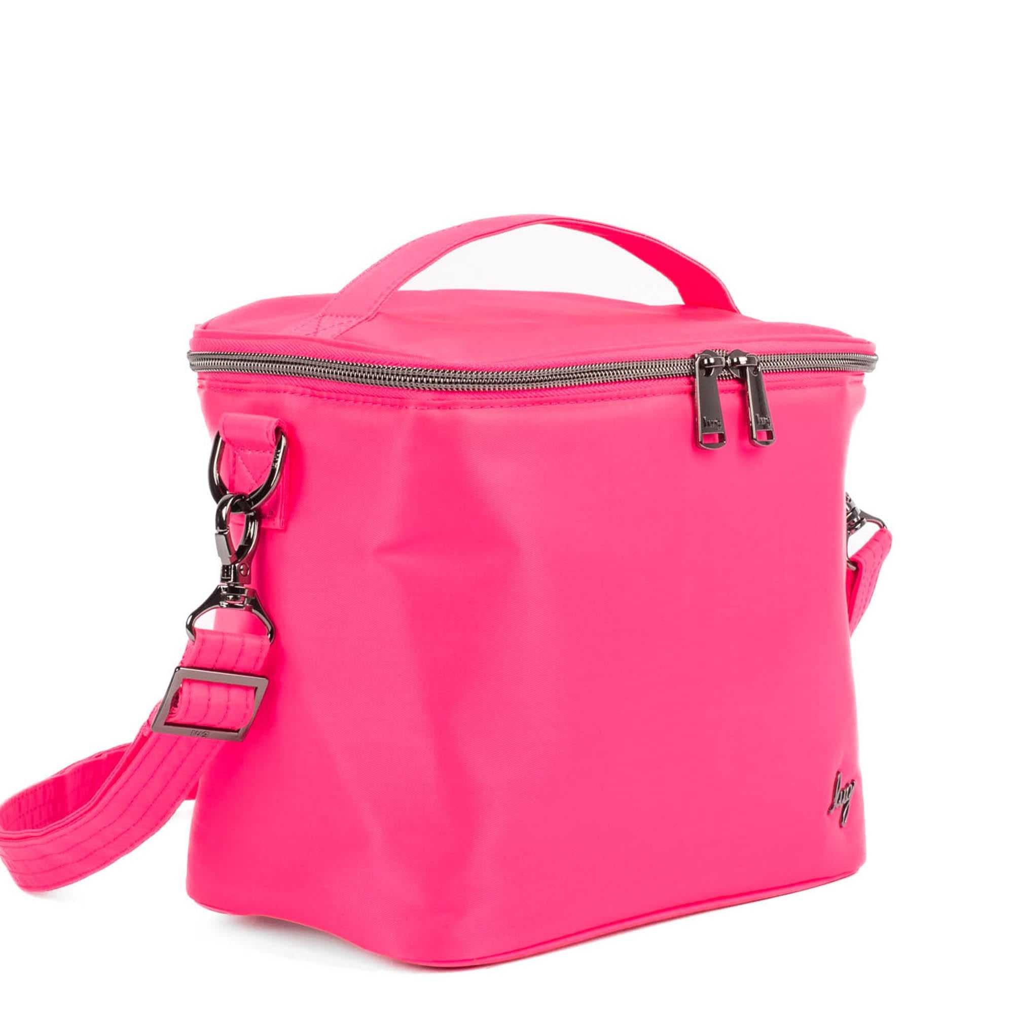 Nibble Convertible Lunch Tote Bag - MAGENTA - Nibble_Magenta_02