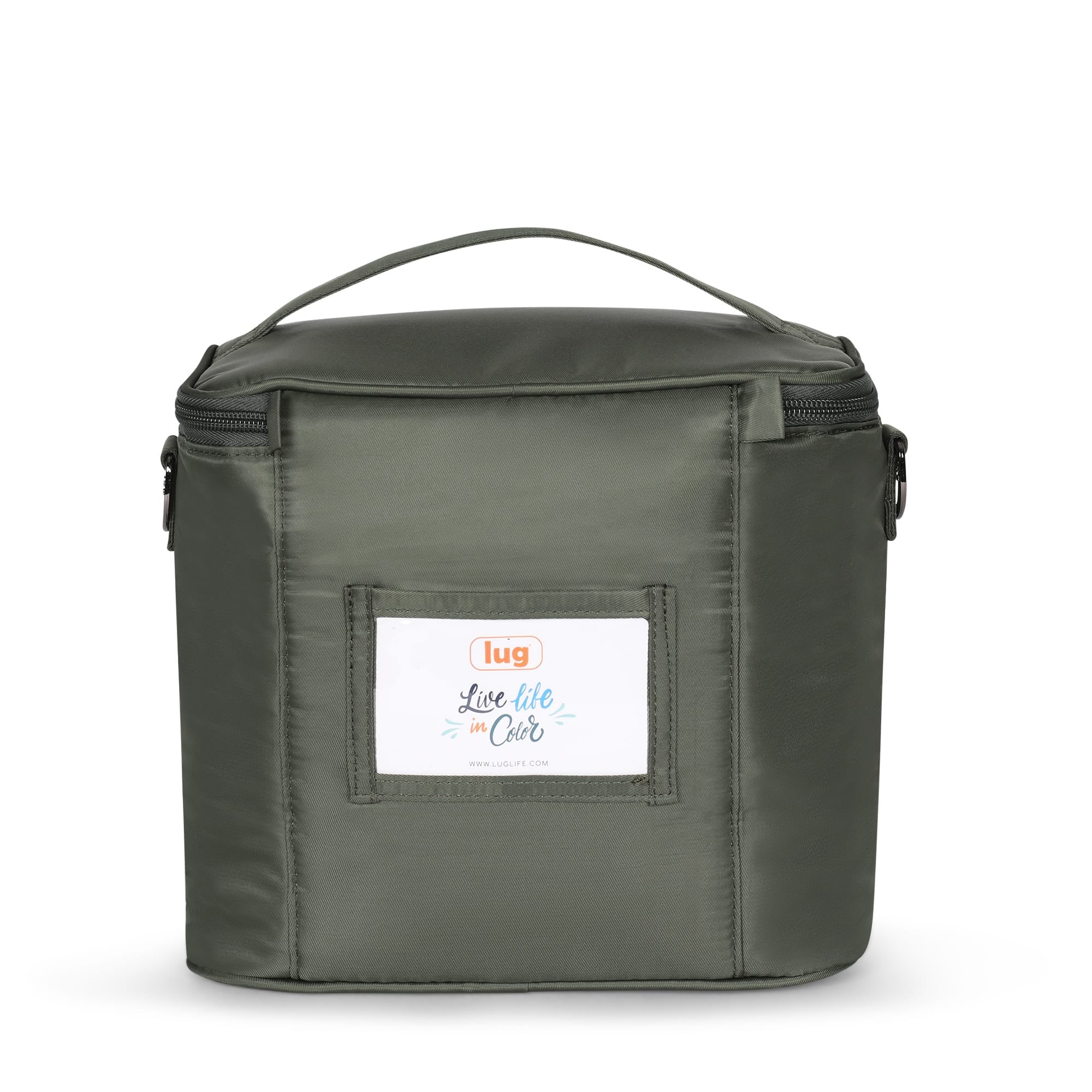 Nibble Convertible Lunch Tote Bag - OLIVE GREEN - Nibble_OliveGreen_04