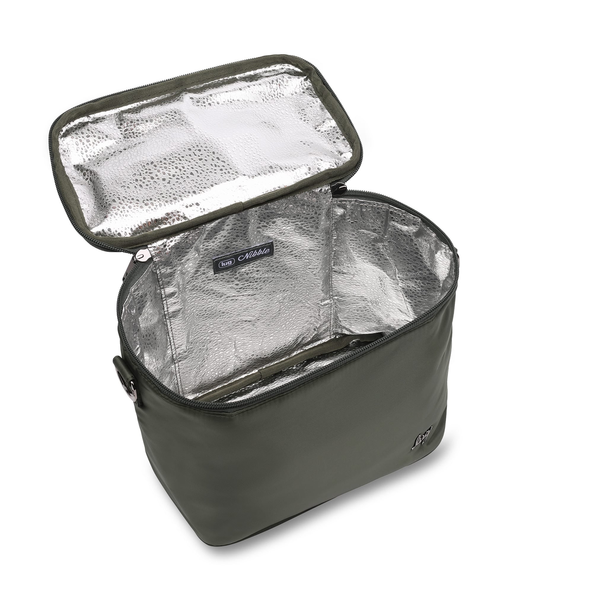 Nibble Convertible Lunch Tote Bag - OLIVE GREEN - Nibble_OliveGreen_05