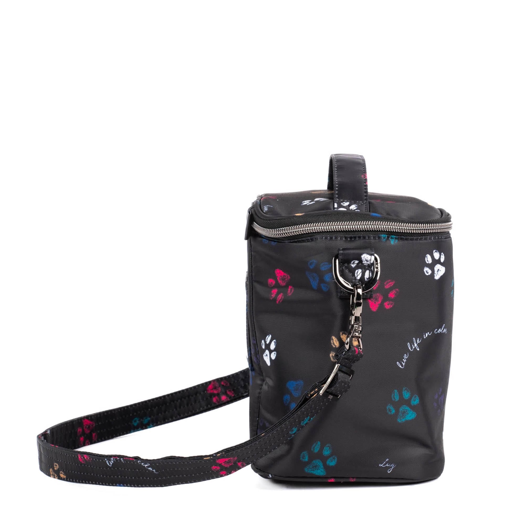 Nibble Convertible Lunch Tote Bag - PAWS BLACK - Nibble_PawsBlack_03