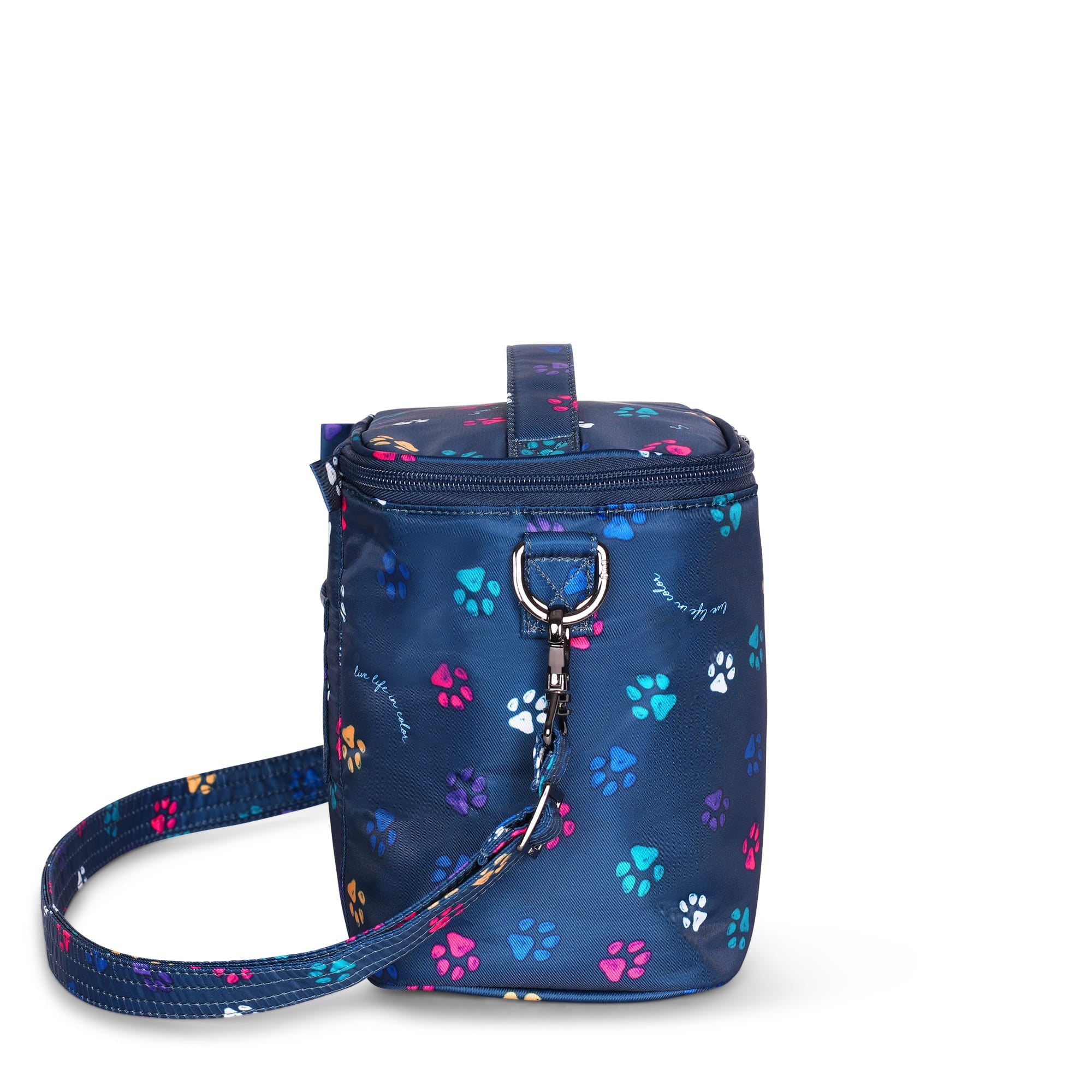 Nibble Convertible Lunch Tote Bag - PAWS NAVY - Nibble_Paws_Navy_03