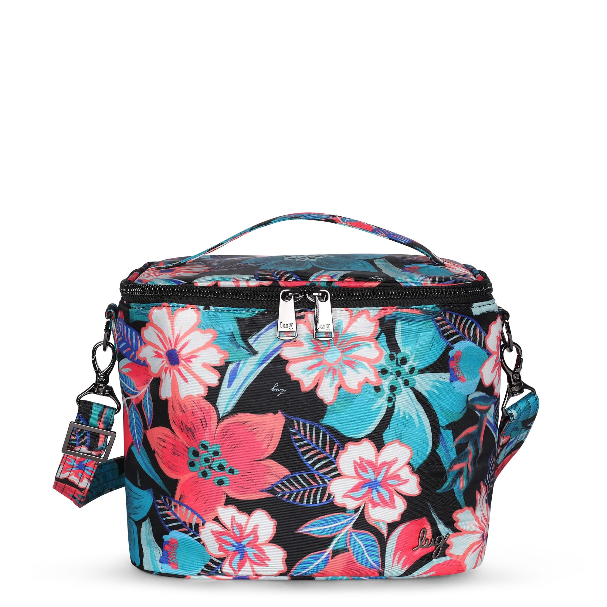 Nibble Convertible Lunch Tote Bag - RESORT TROPICS - Nibble_ResortTropics_01