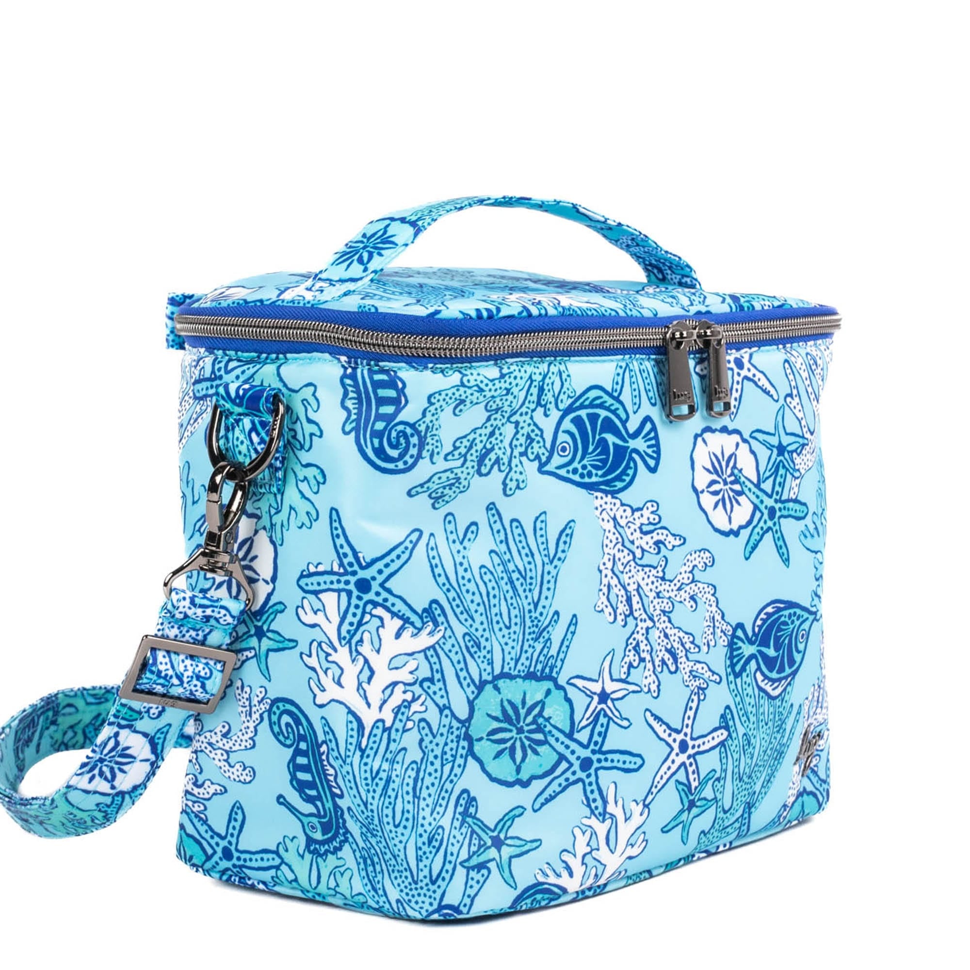 Nibble Convertible Lunch Tote Bag - SEALIFE BLUE - Nibble_SealifeBlue_02