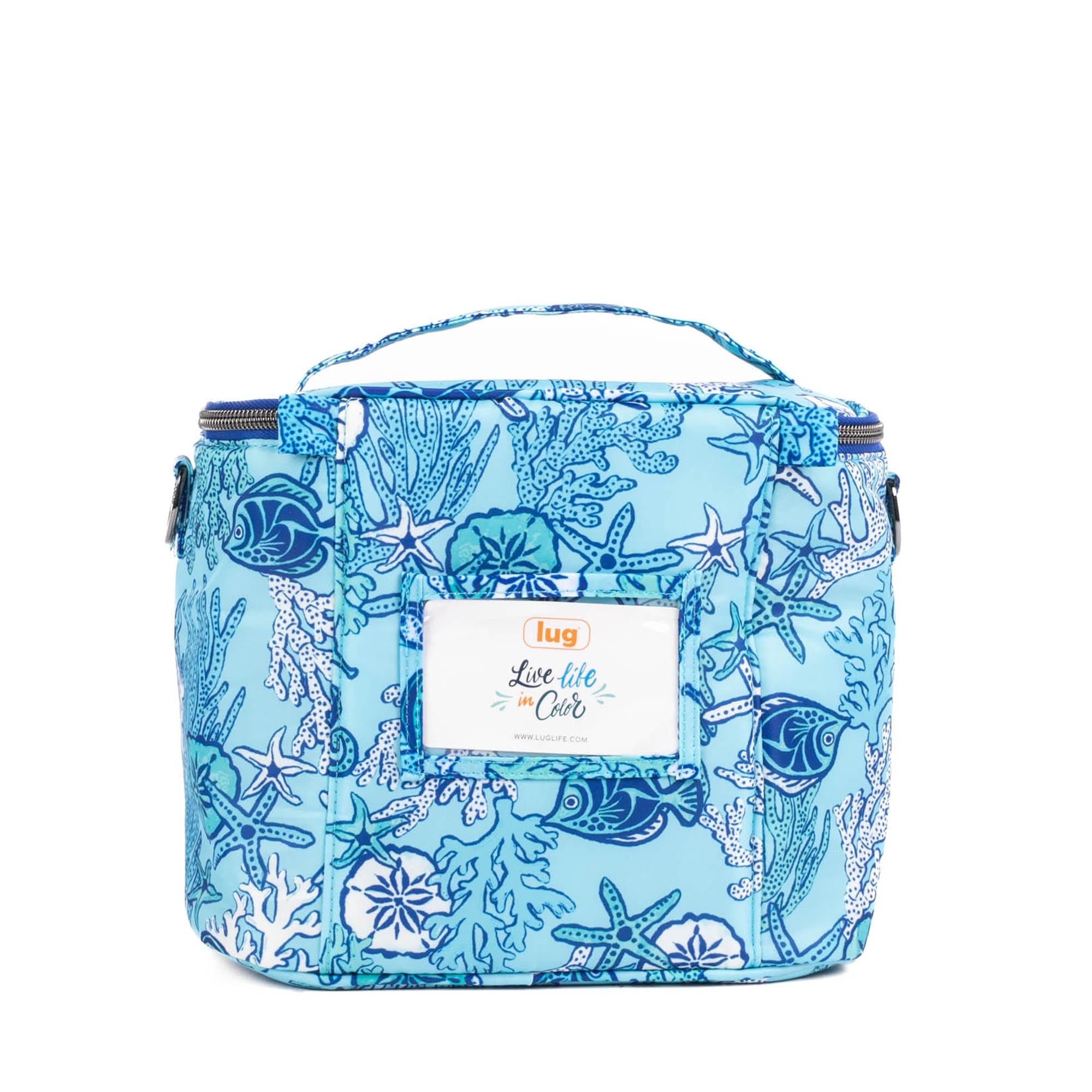 Nibble Convertible Lunch Tote Bag - SEALIFE BLUE - Nibble_SealifeBlue_04