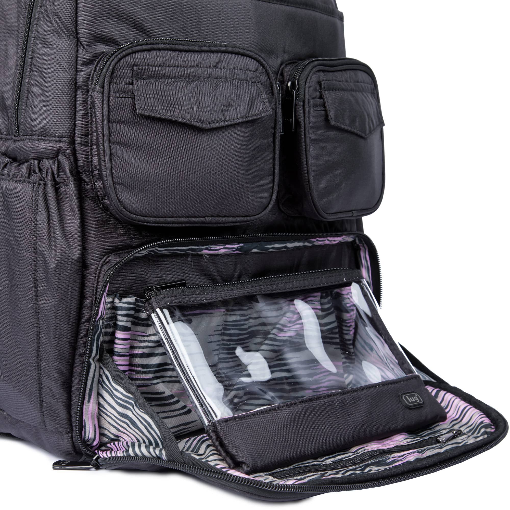 Puddle Jumper SE Backpack - - PJBackpack2_ShimmerBlack_06a_87275a1f-9dc5-431e-b1f6-d9be9382628d