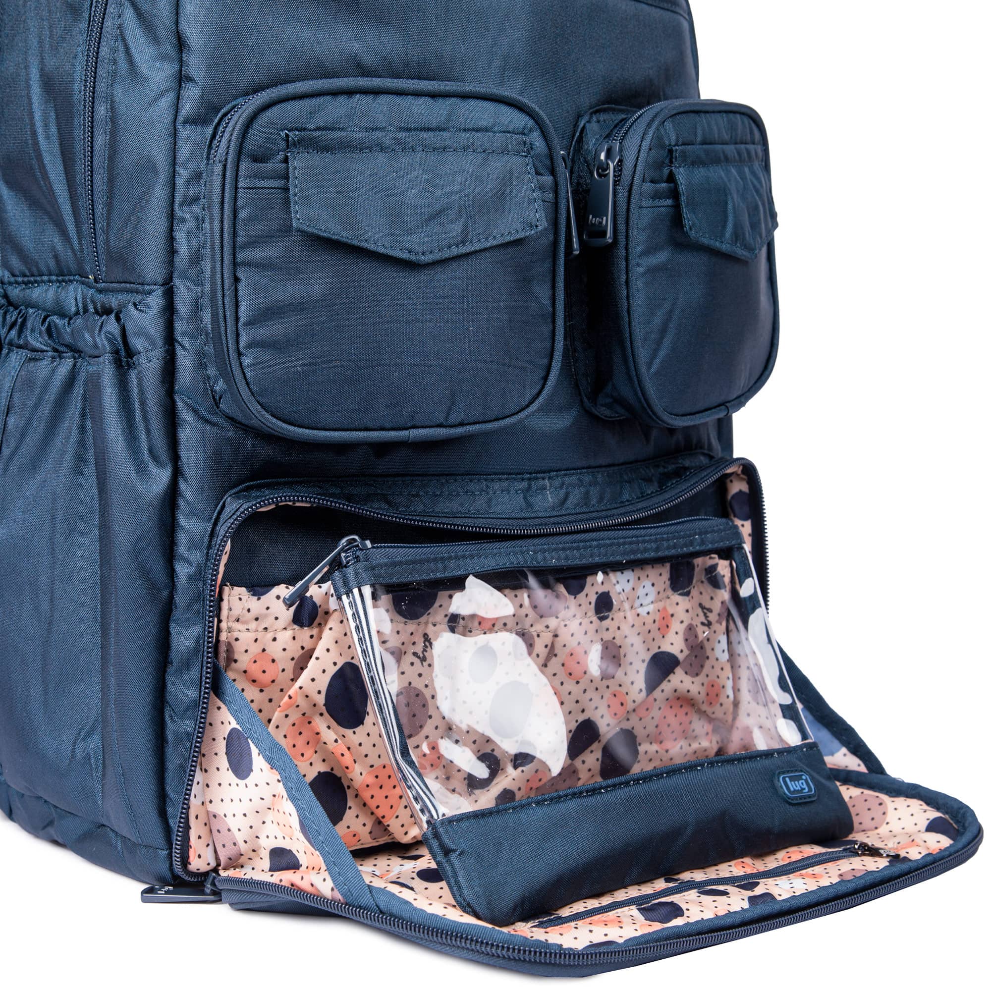 Puddle Jumper SE Backpack - - PJBackpack2_ShimmerNavy_06a_c2fb83a0-5724-448b-b5df-3668277f84c5