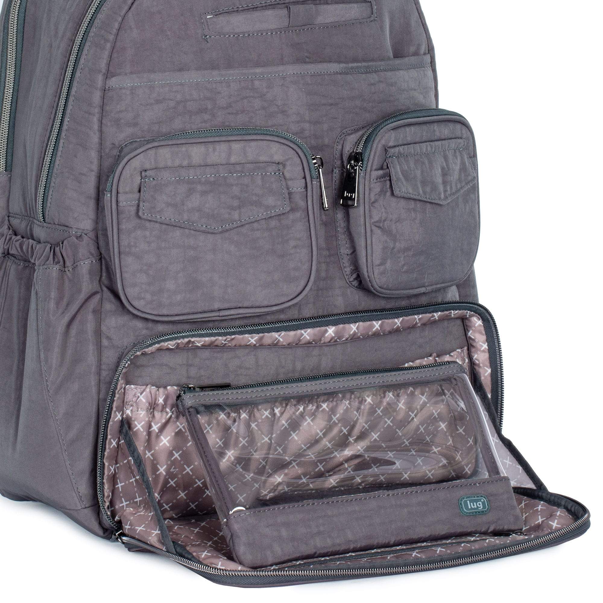 Puddle Jumper SE Backpack - - PJBackpackSE_CrinkleFogGrey_06