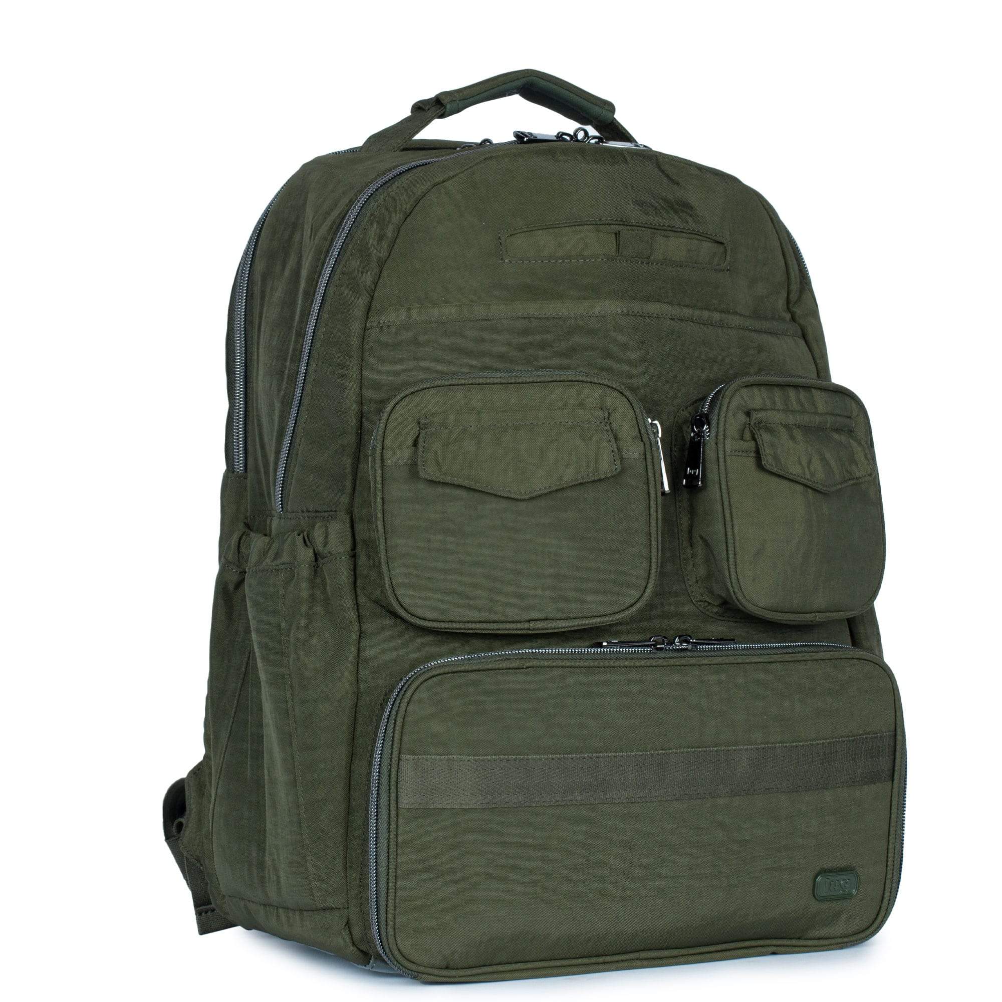 Puddle Jumper SE Backpack - - PJBackpackSE_CrinkleOliveGreen_02