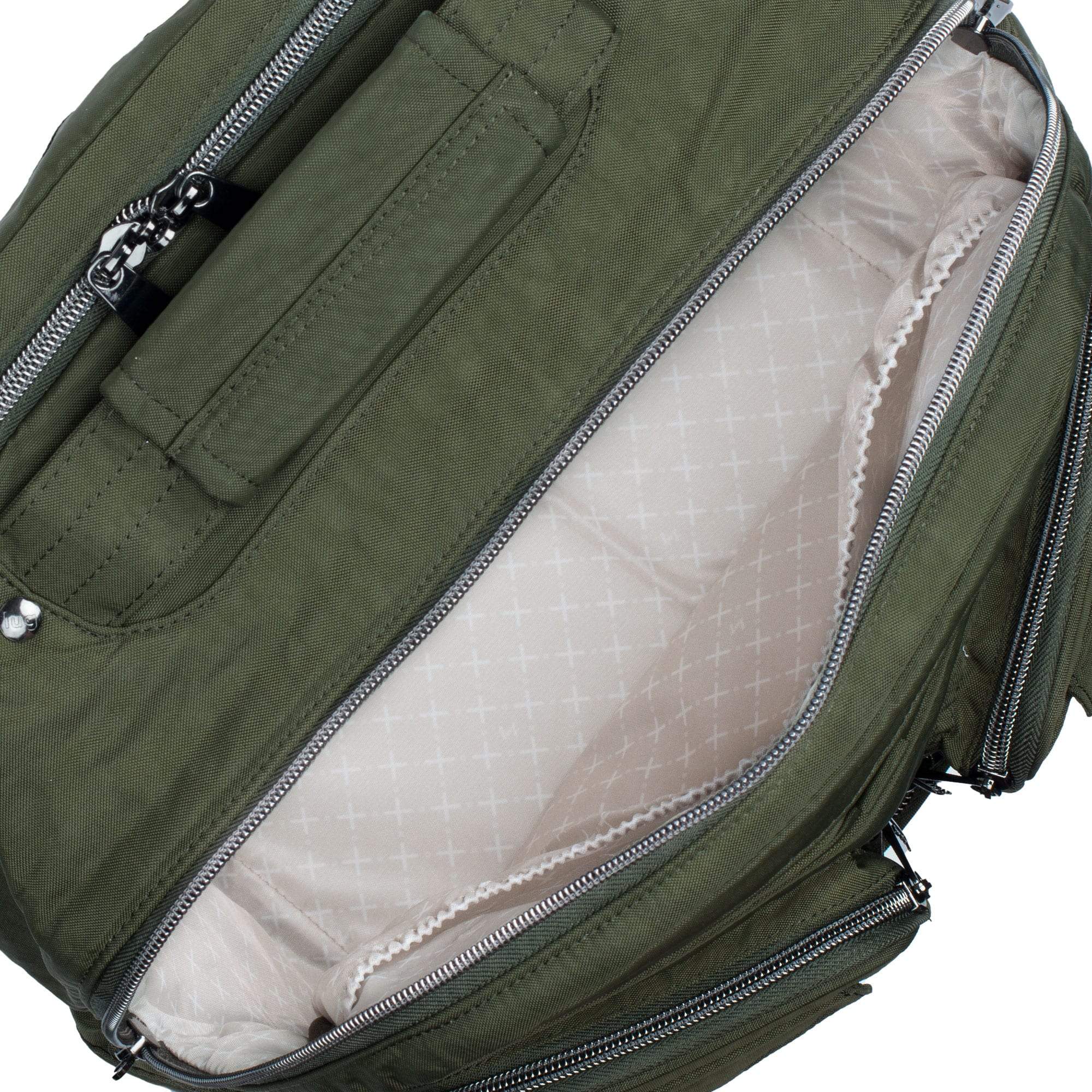 Puddle Jumper SE Backpack - - PJBackpackSE_CrinkleOliveGreen_05