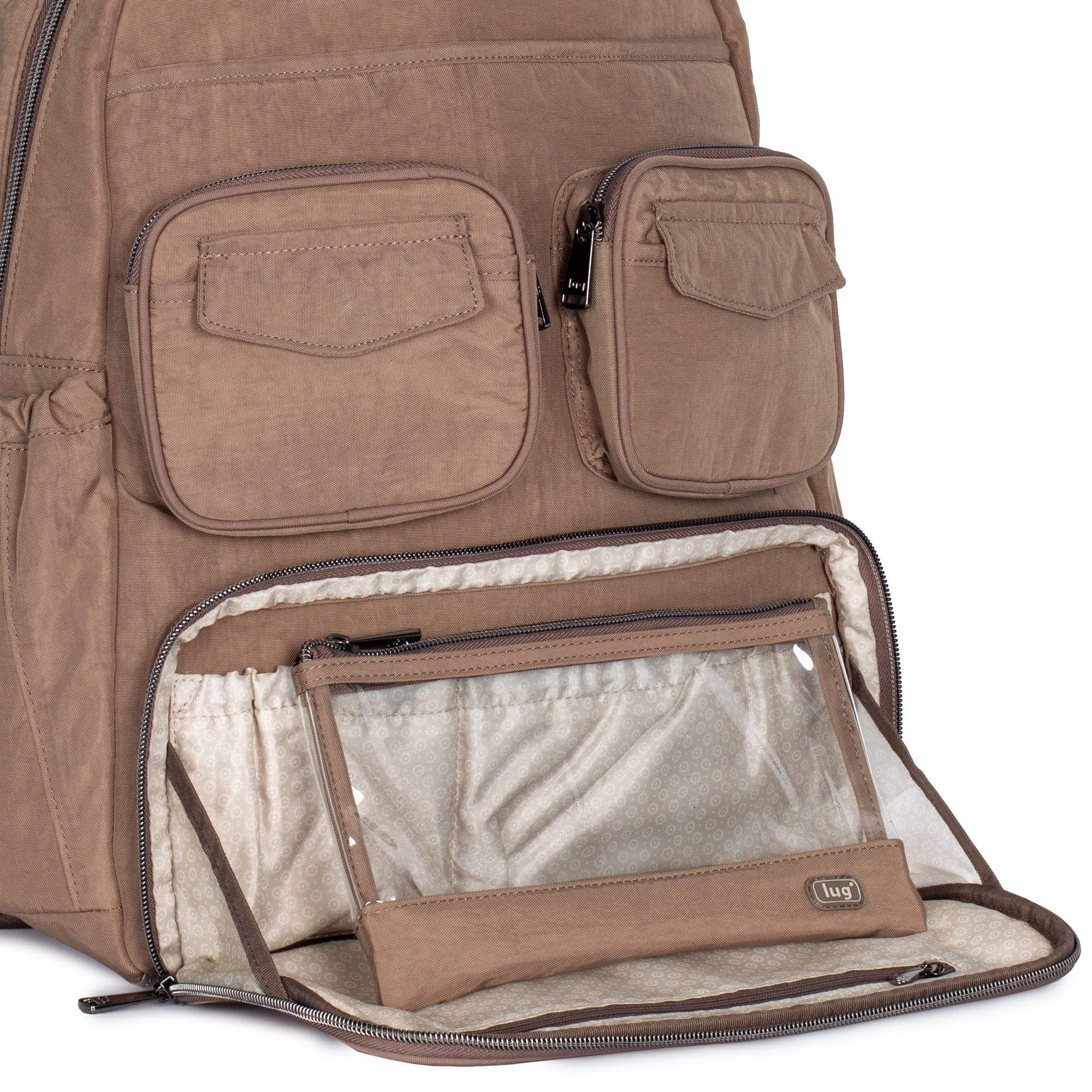 Puddle Jumper SE Backpack - - PJBackpackSE_CrinkleWalnutBrown_06