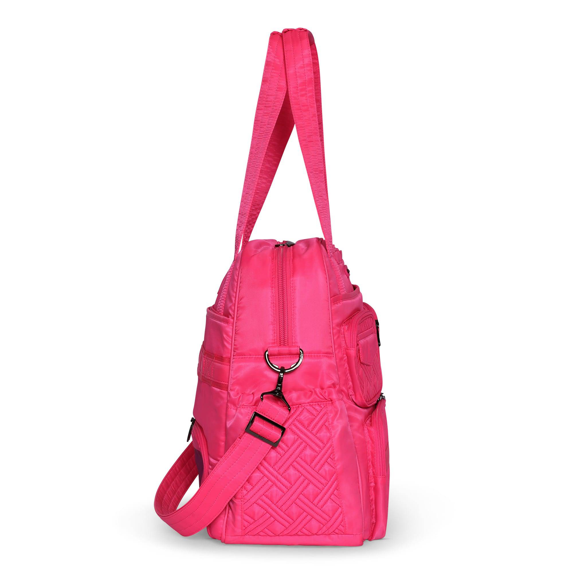 Puddle Jumper LE Convertible Tote Bag - MAGENTA - PUDDLE-JUMPER-LE--CHARM-BAR_Magenta_03