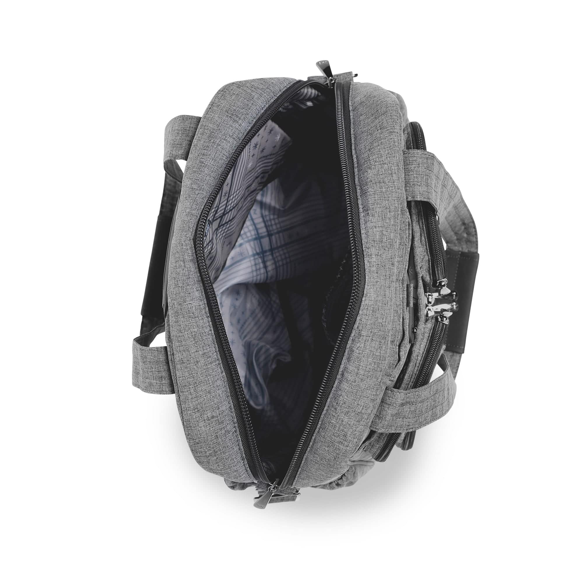 Puddle Jumper LE Convertible Tote Bag - HEATHER GREY - PUDDLEJUMPERLE-CHARMBAR_HeatherGrey_05