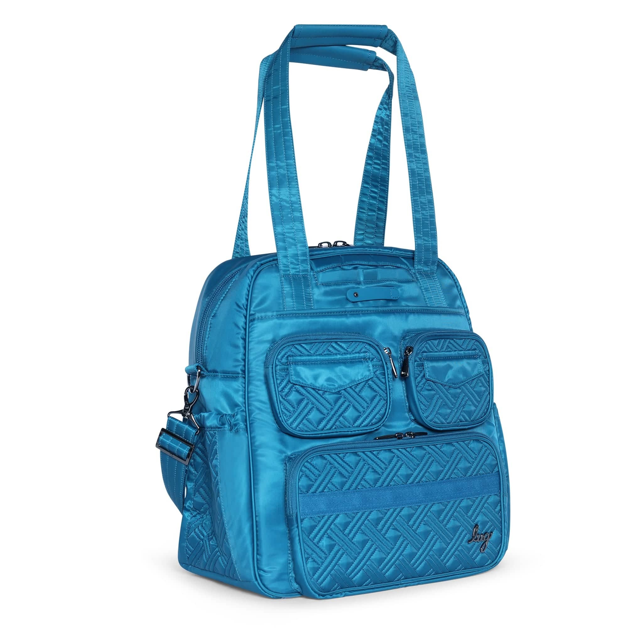 Puddle Jumper LE Convertible Tote Bag - OCEAN BLUE - PUDDLEJUMPERLE-CHARMBAR_Ocean-Blue_02