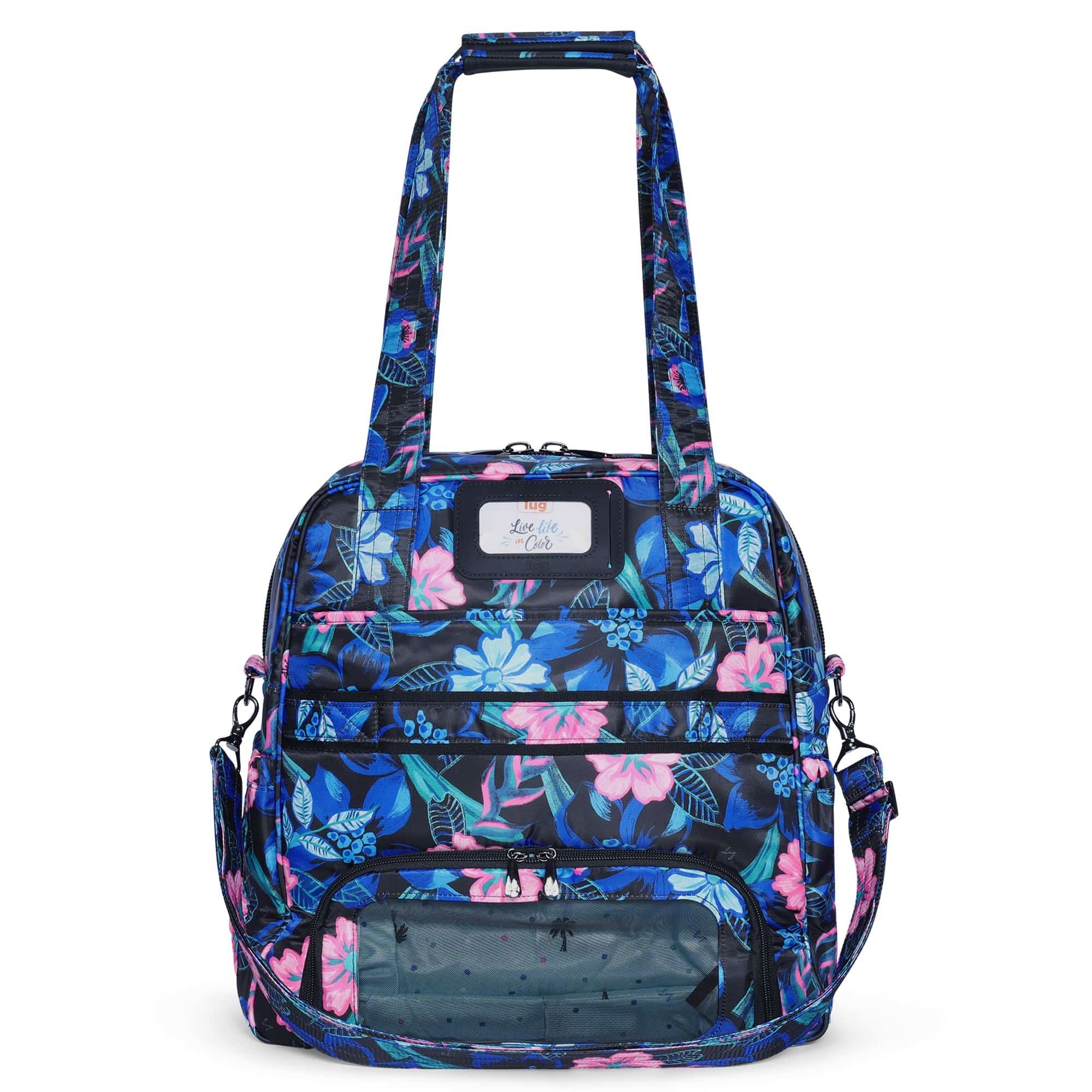 Puddle Jumper LE Convertible Tote Bag - RESORT BLACK - PUDDLEJUMPERLE-CHARMBAR_ResortBlack_04