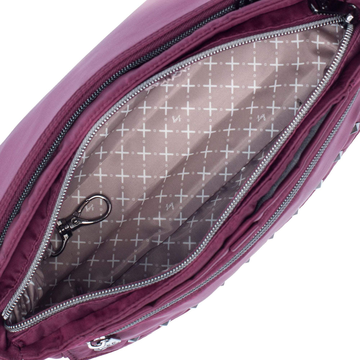 Pacer 2 Crossbody Bag - CONTEMPORARY WINE - Pacer2_ContemporaryWineRed_05