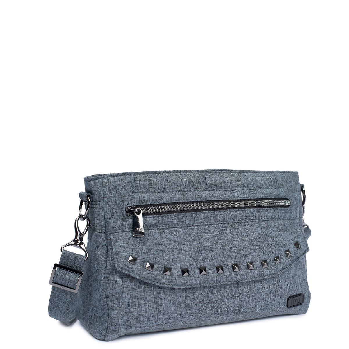 Pacer 2 Crossbody Bag - HEATHER GREY - Pacer2_HeatherGrey_02_733d9940-f997-476c-b7d8-de5dda81f376