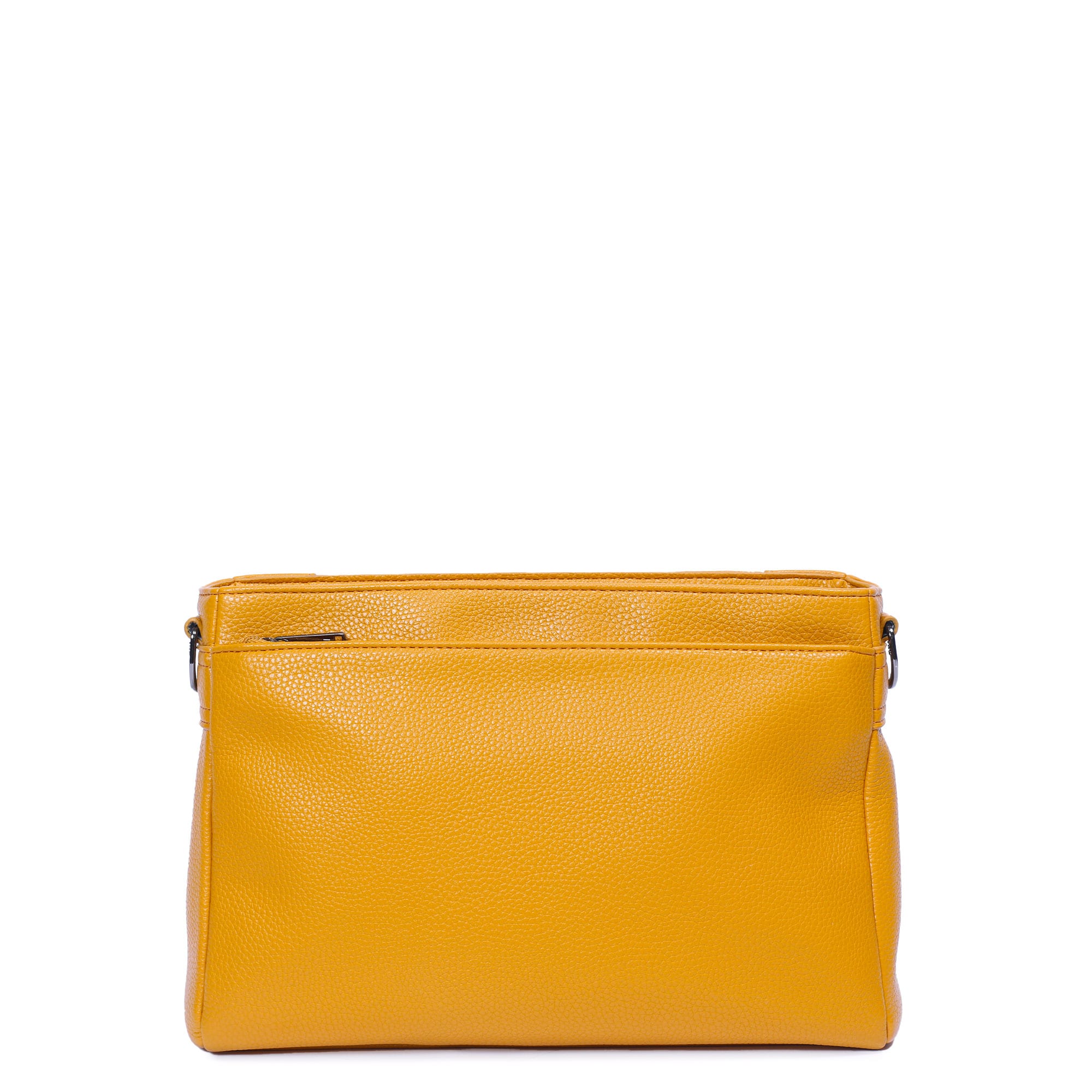 Pacer Classic VL Crossbody Bag - AMBER YELLOW - PacerVL_AmberYellowLeopardBrownStrap_04