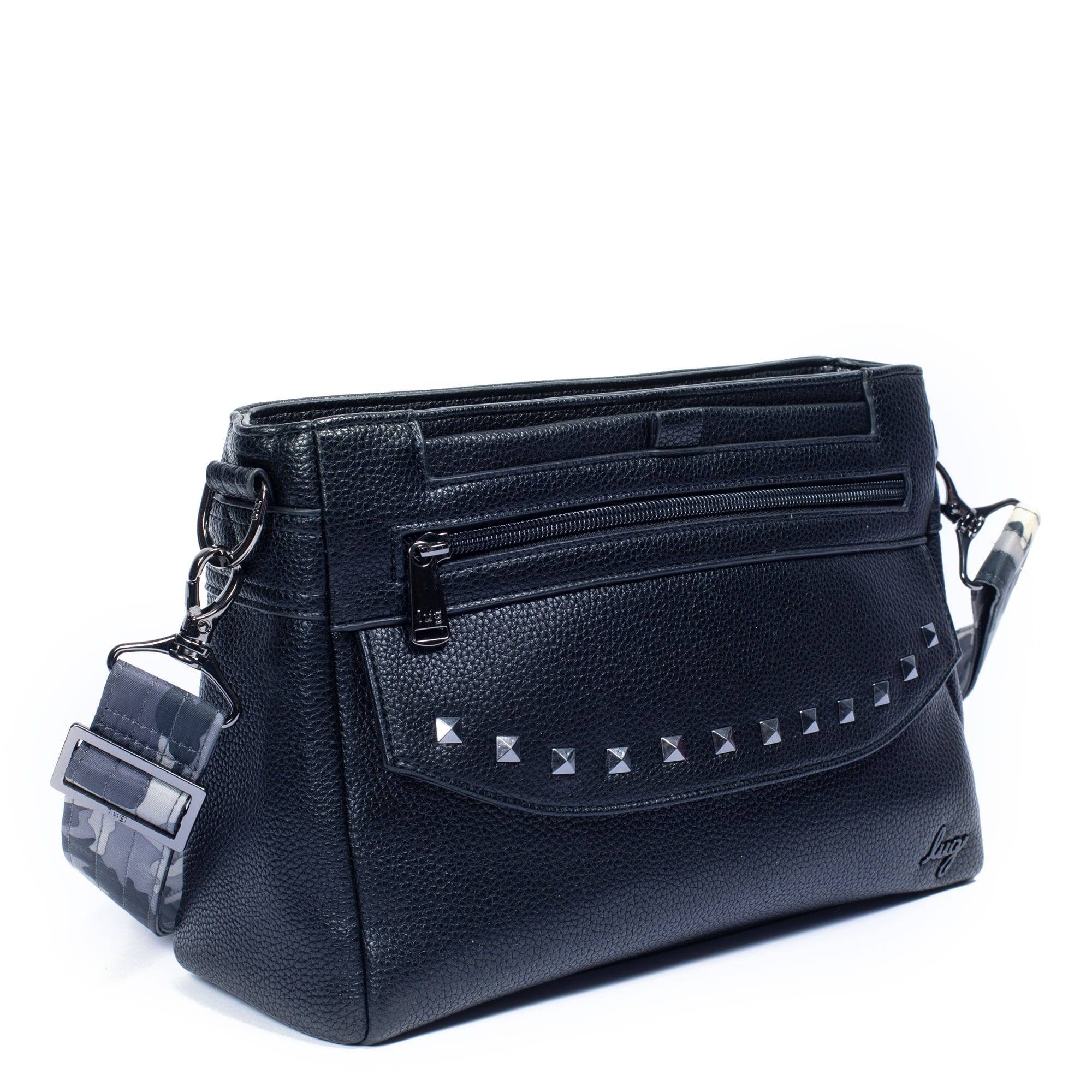 Pacer Classic VL Crossbody Bag - BLACK - PacerVL_BlackCamoMidnightStrap_02