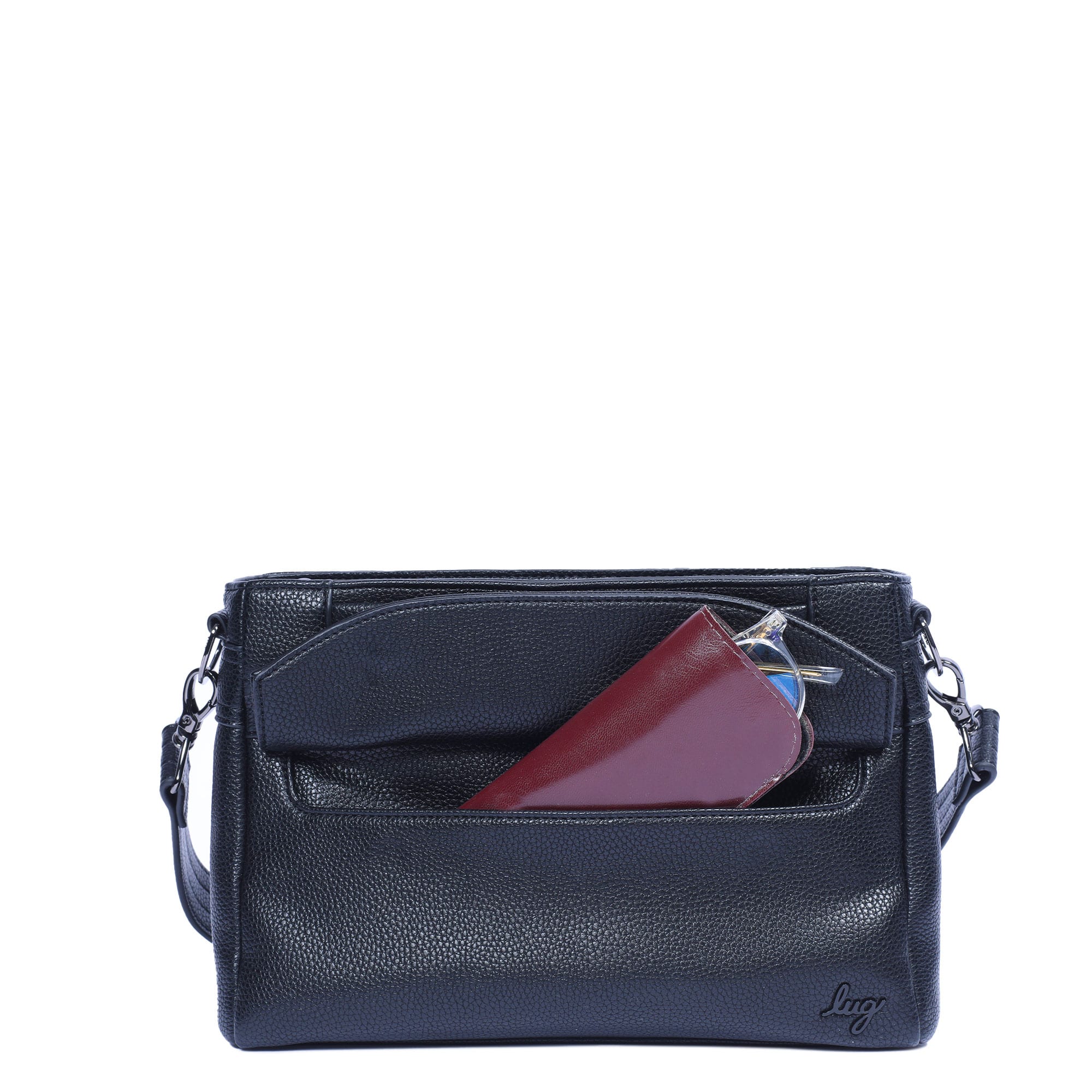 Pacer Classic VL Crossbody Bag - BLACK - PacerVL_BlackCamoMidnightStrap_05