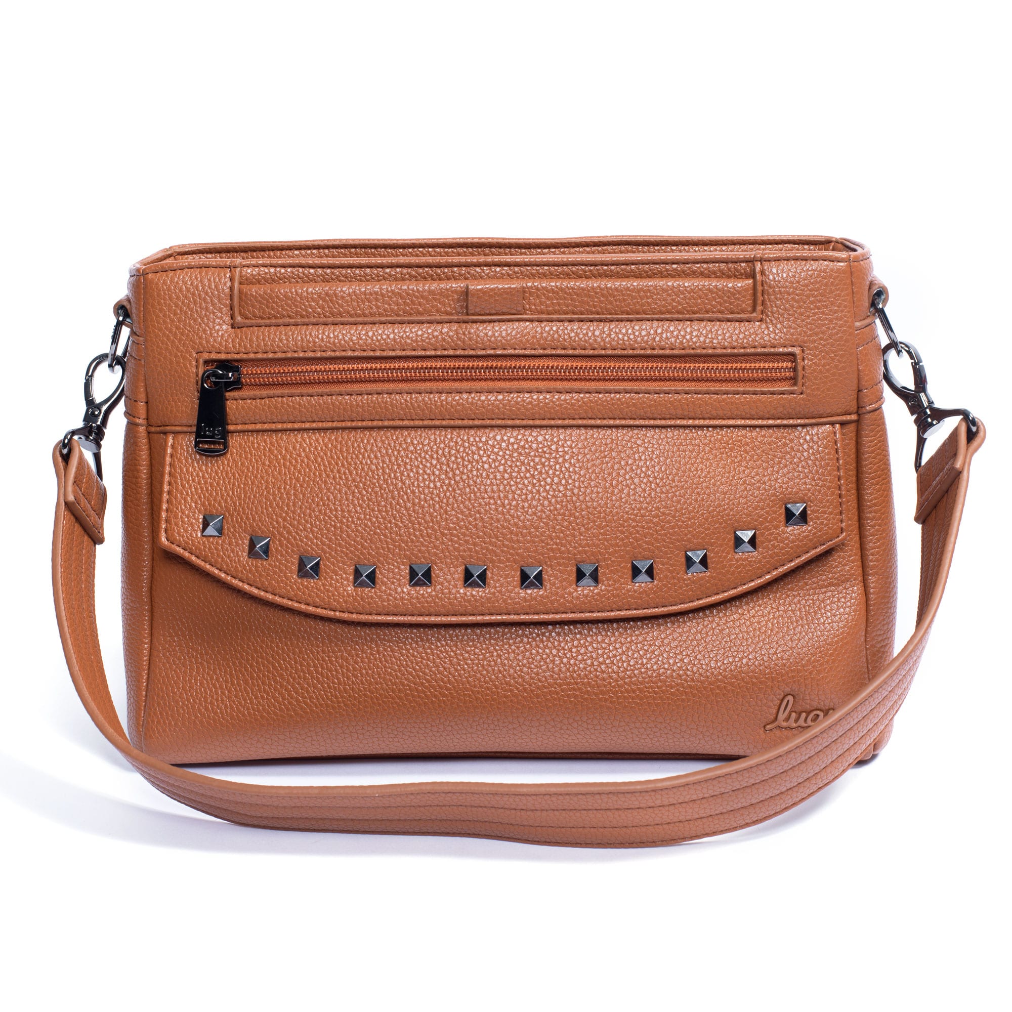 Pacer Classic VL Crossbody Bag - COPPER BROWN - PacerVL_CopperBrown-LeopardBrownStrap_01_a