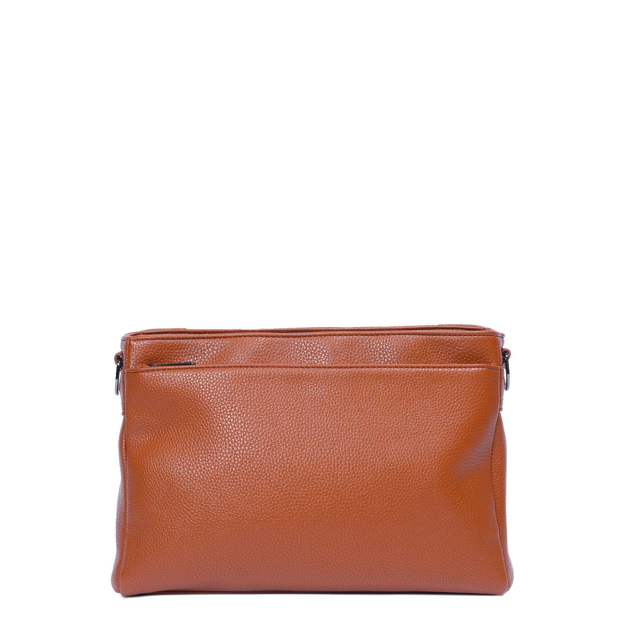 Pacer Classic VL Crossbody Bag - COPPER BROWN - PacerVL_CopperBrownLeopardBrownStrap_04