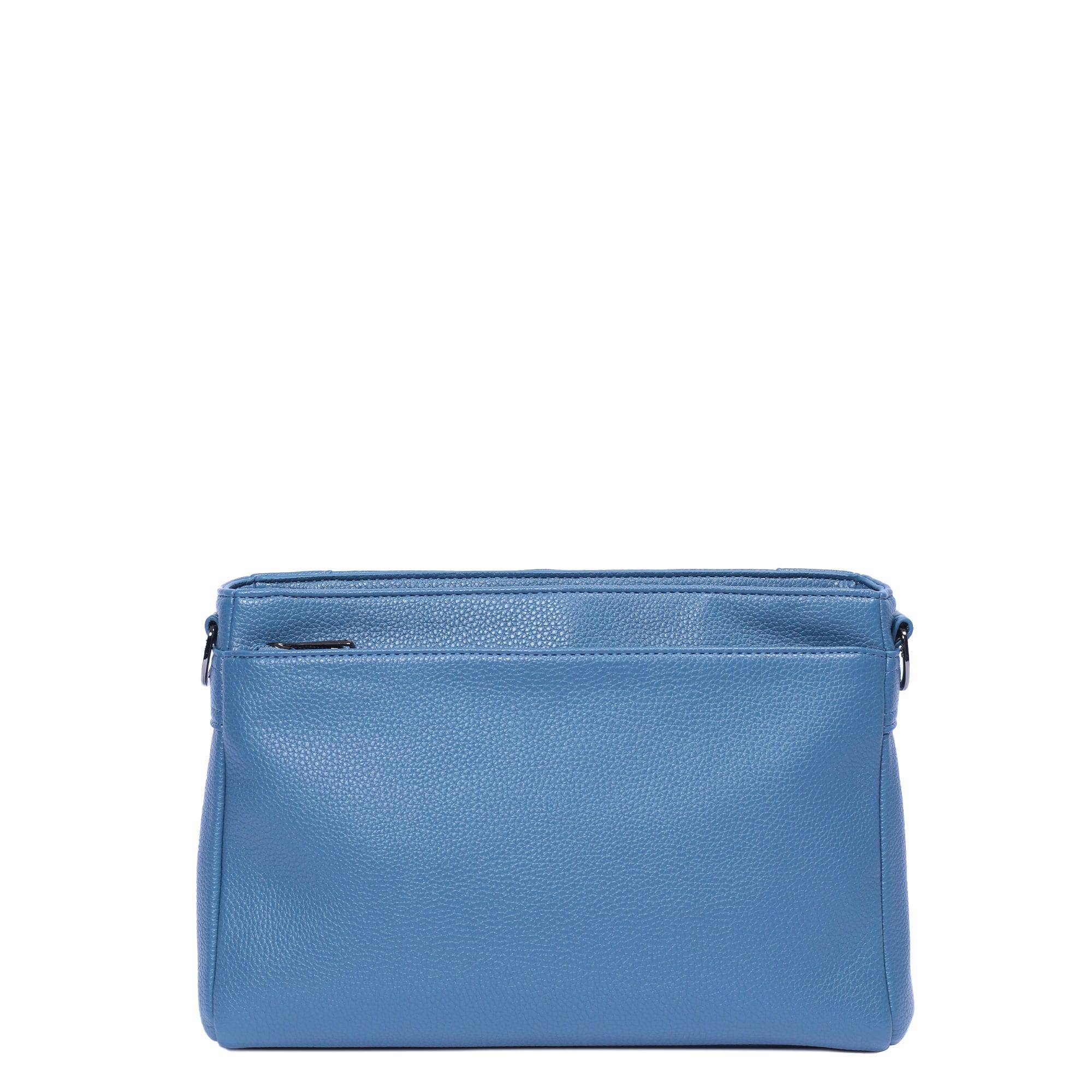 Pacer Classic VL Crossbody Bag - SLATE BLUE - PacerVL_SlateBlueDragonflyNavyStrap_04