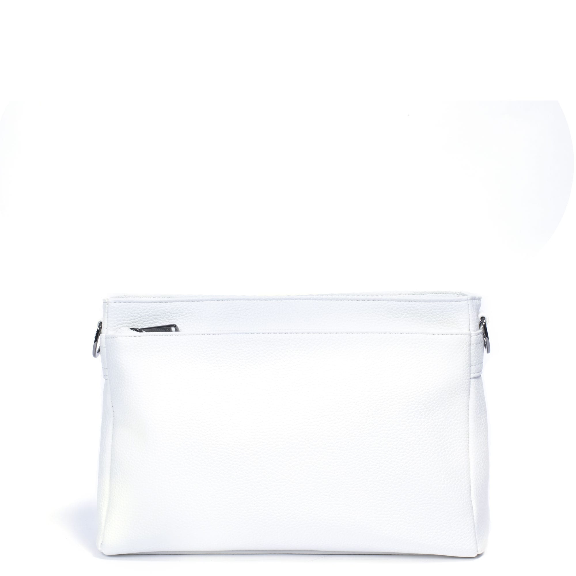 Pacer Classic VL Crossbody Bag - WHITE - PacerVL_WhiteLilyGreyStrap_04