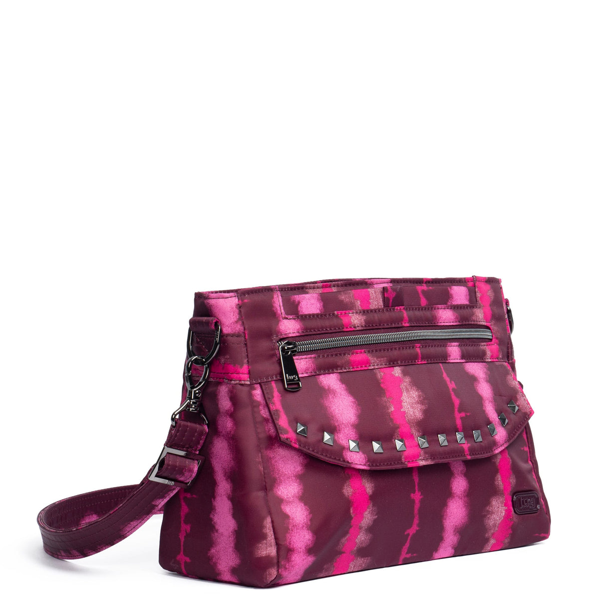 Pacer 2 Crossbody Bag - SHIBORI WINE - Pacer_ShiboriWine_03