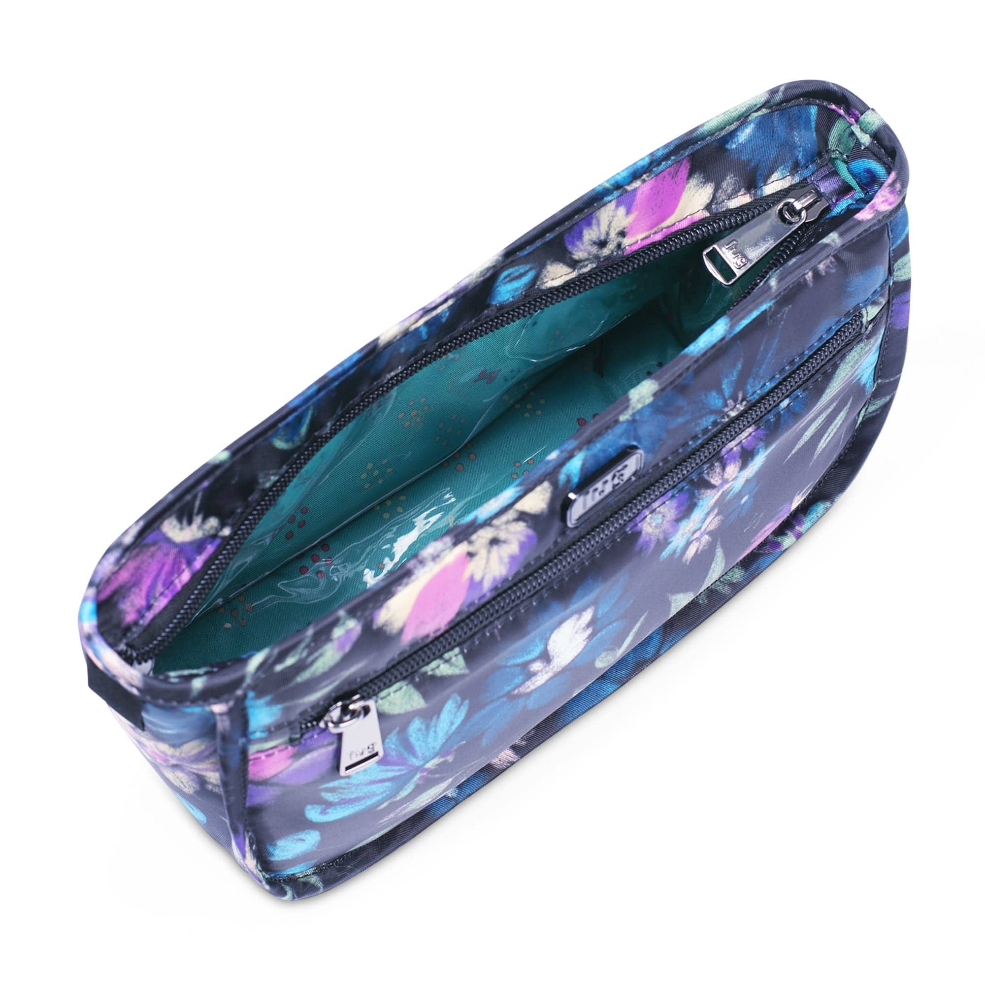 Parasail Cosmetic Case - BLOOM BLACK - Parasail_BloomBlack_05