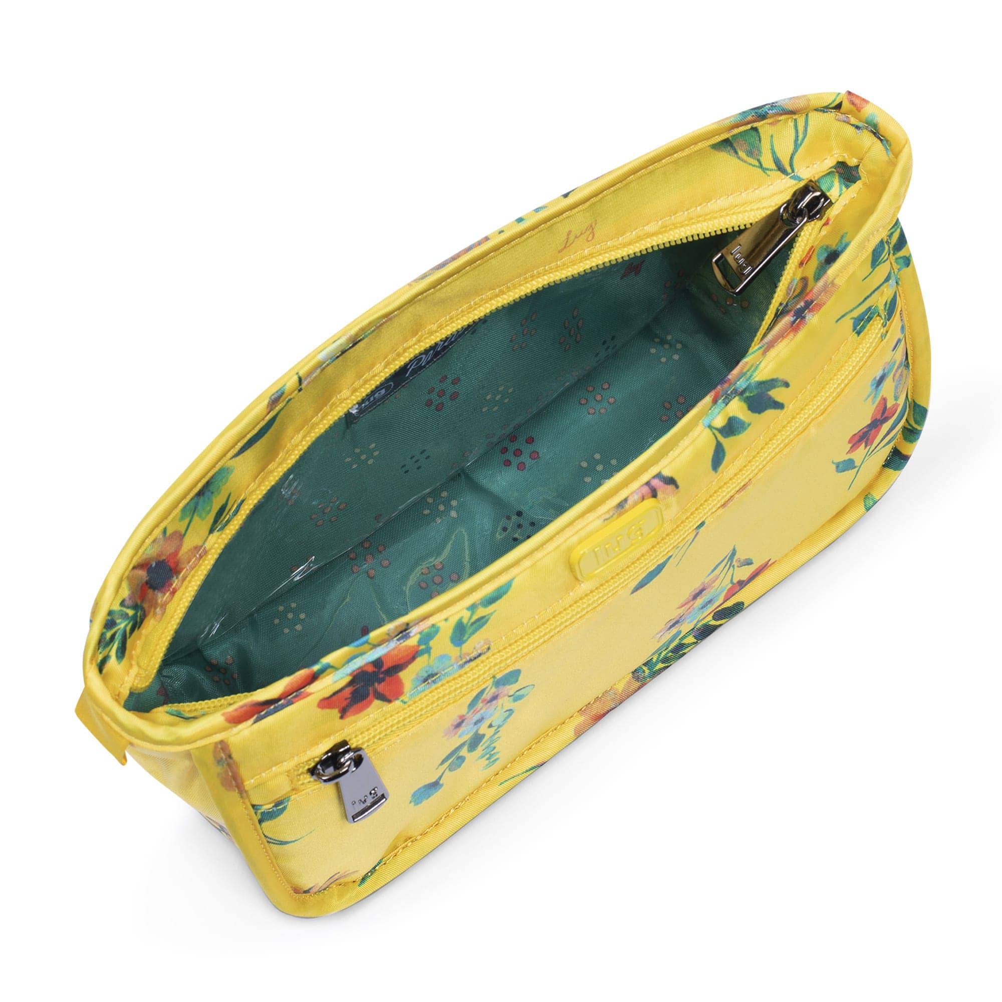 Parasail Cosmetic Case - BOUQUET YELLOW - Parasail_BouquetYellow_05