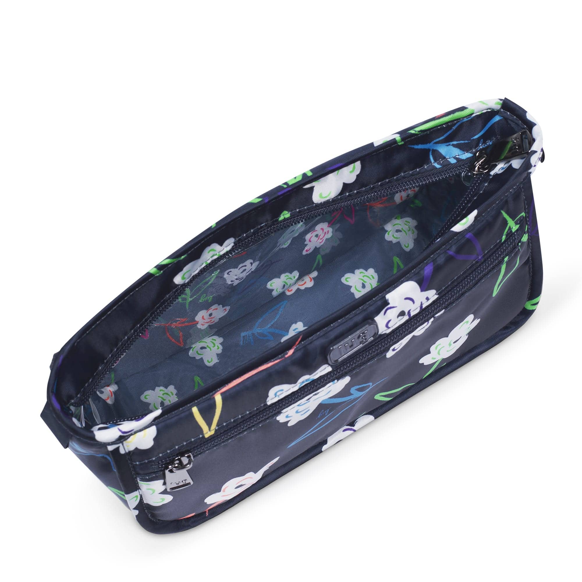 Parasail Cosmetic Case - BRIGHT FLORAL - Parasail_BrightFloral_05
