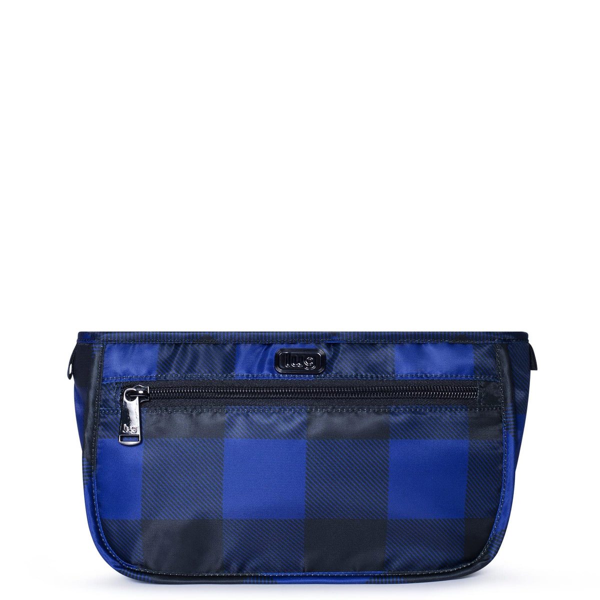 Parasail Cosmetic Case - BUFFALO CHECK BLUE - Parasail_BuffaloCheckBlue_01