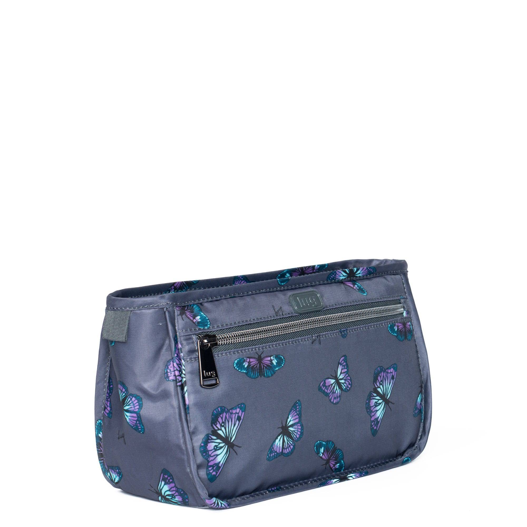 Parasail Cosmetic Case - BUTTERFLY GREY - Parasail_ButterflyGrey_02