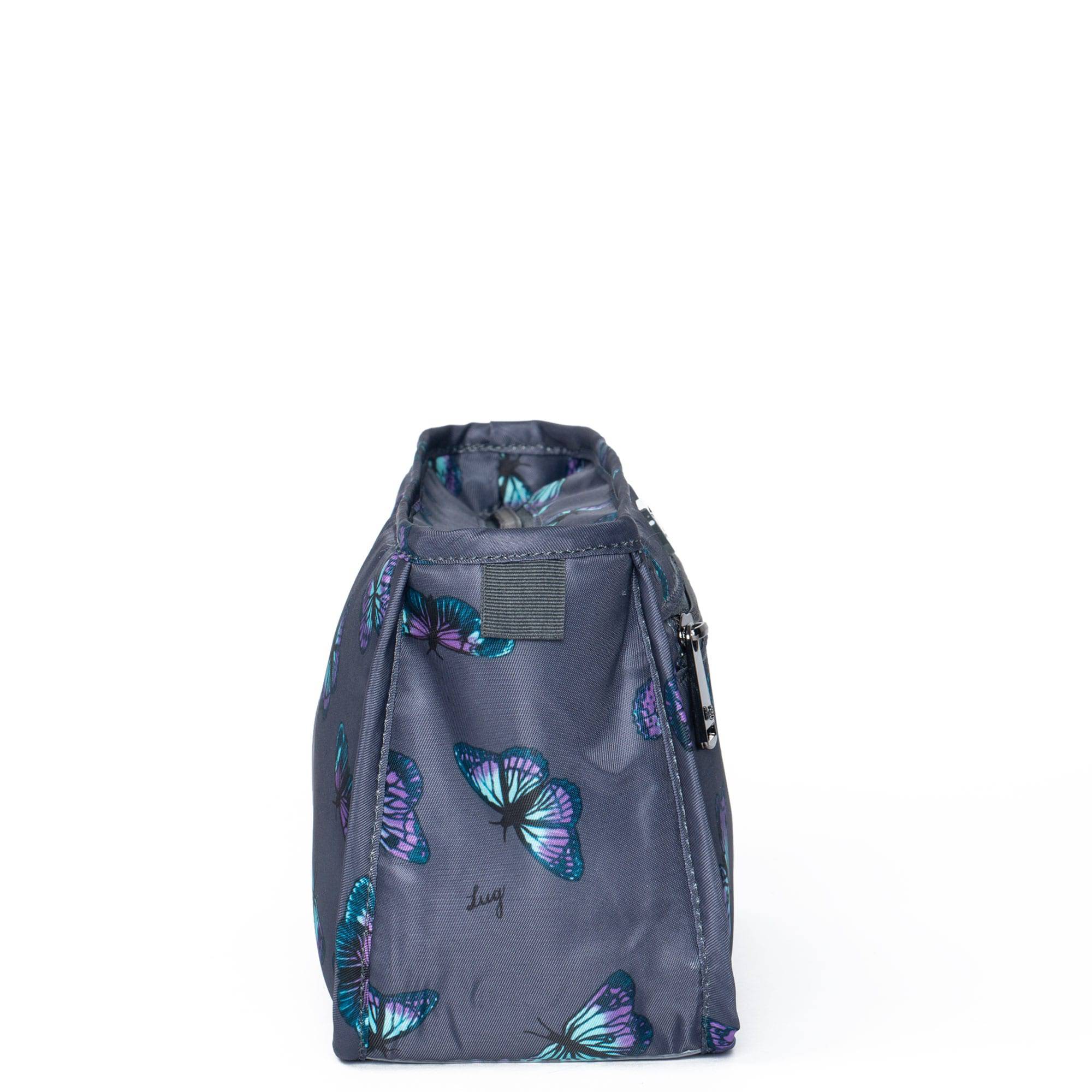 Parasail Cosmetic Case - BUTTERFLY GREY - Parasail_ButterflyGrey_03