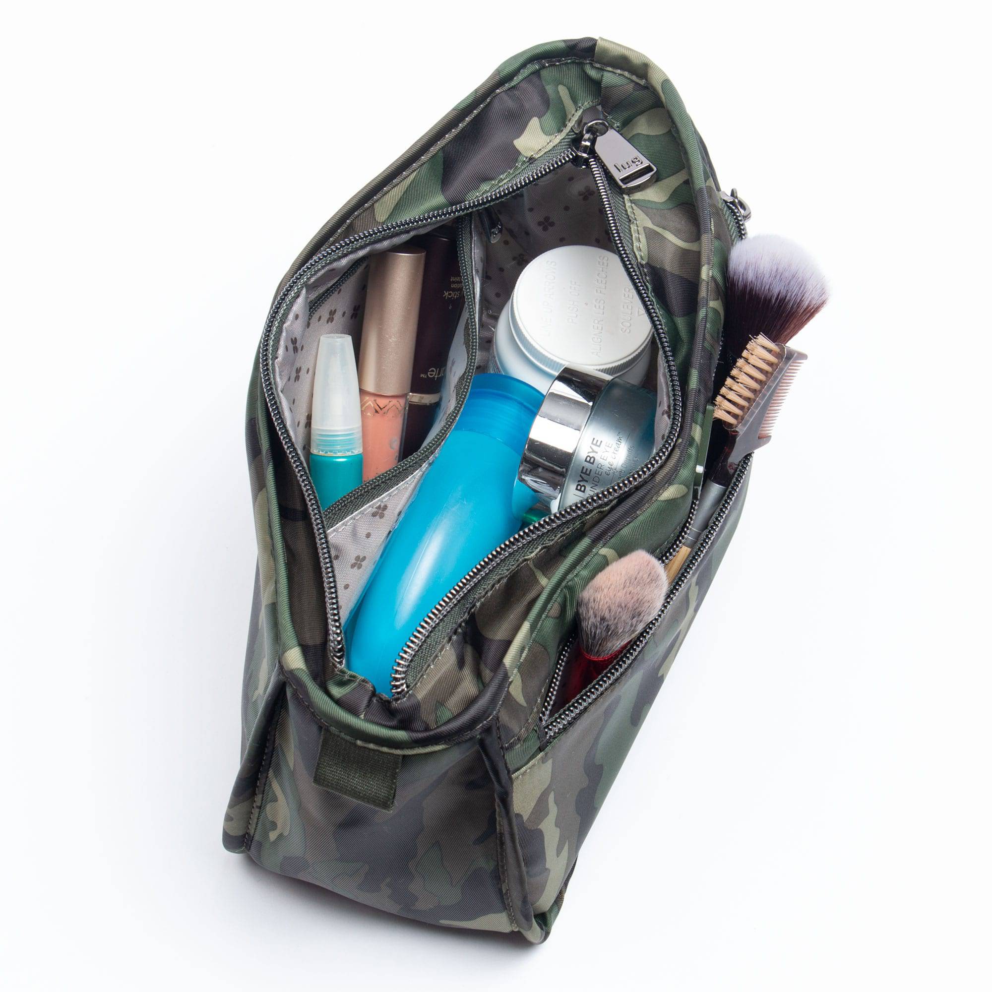 Parasail Cosmetic Case - - Parasail_CamoGreen_07c
