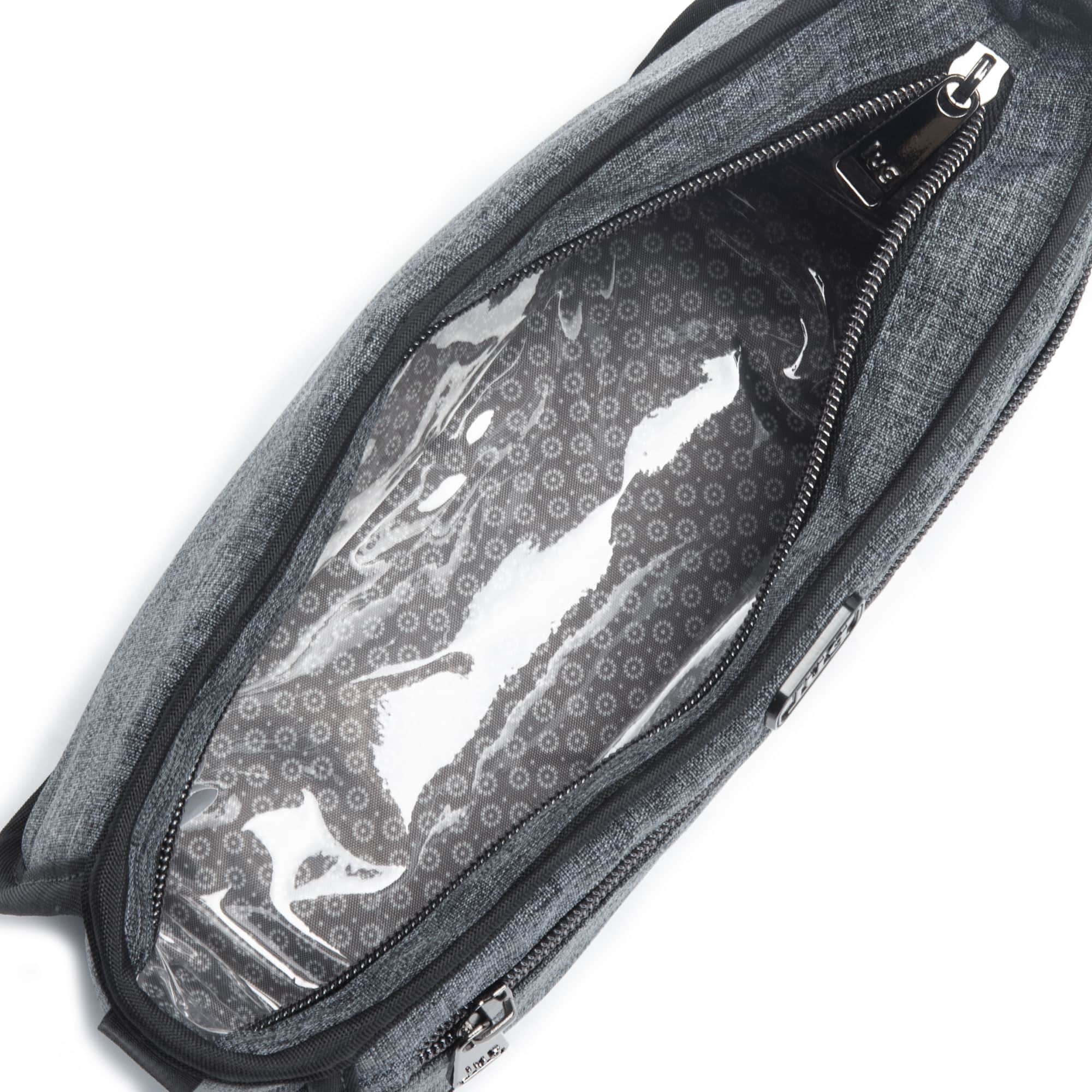 Parasail Cosmetic Case - HEATHER GREY - Parasail_HeatherGrey_05