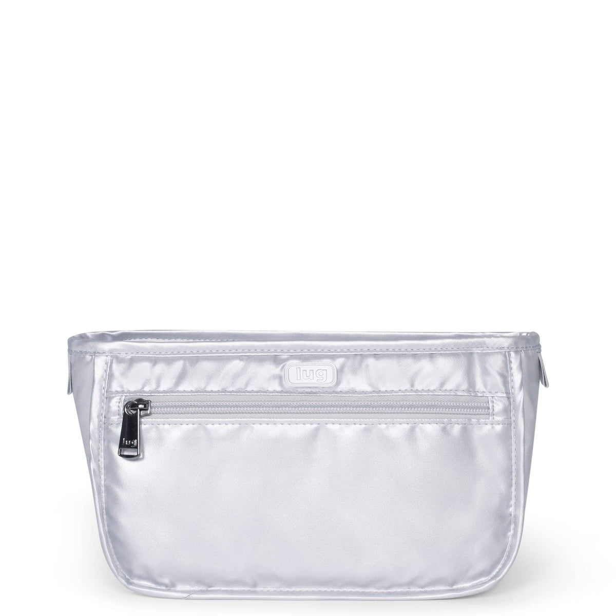 Parasail Cosmetic Case - METALLIC SILVER - Parasail_MetallicSilver_01