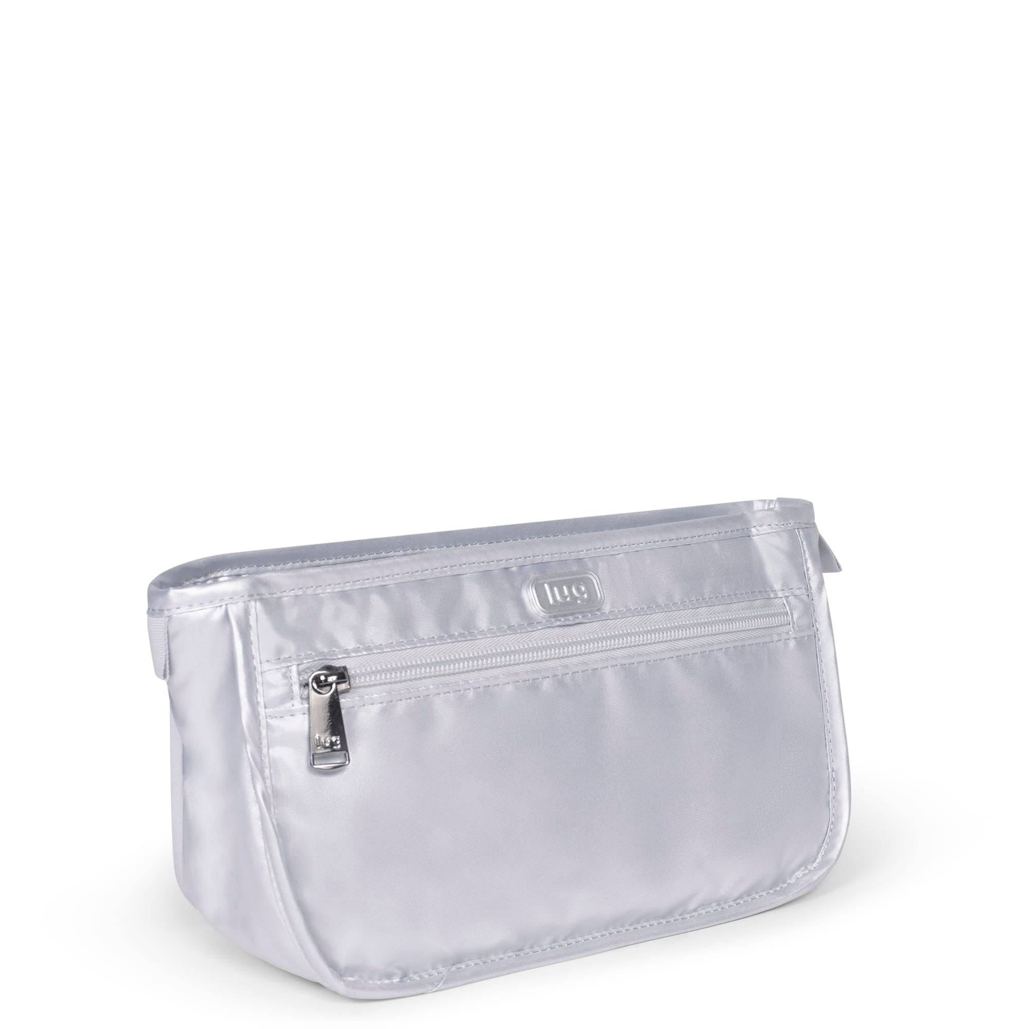 Parasail Cosmetic Case - METALLIC SILVER - Parasail_MetallicSilver_02