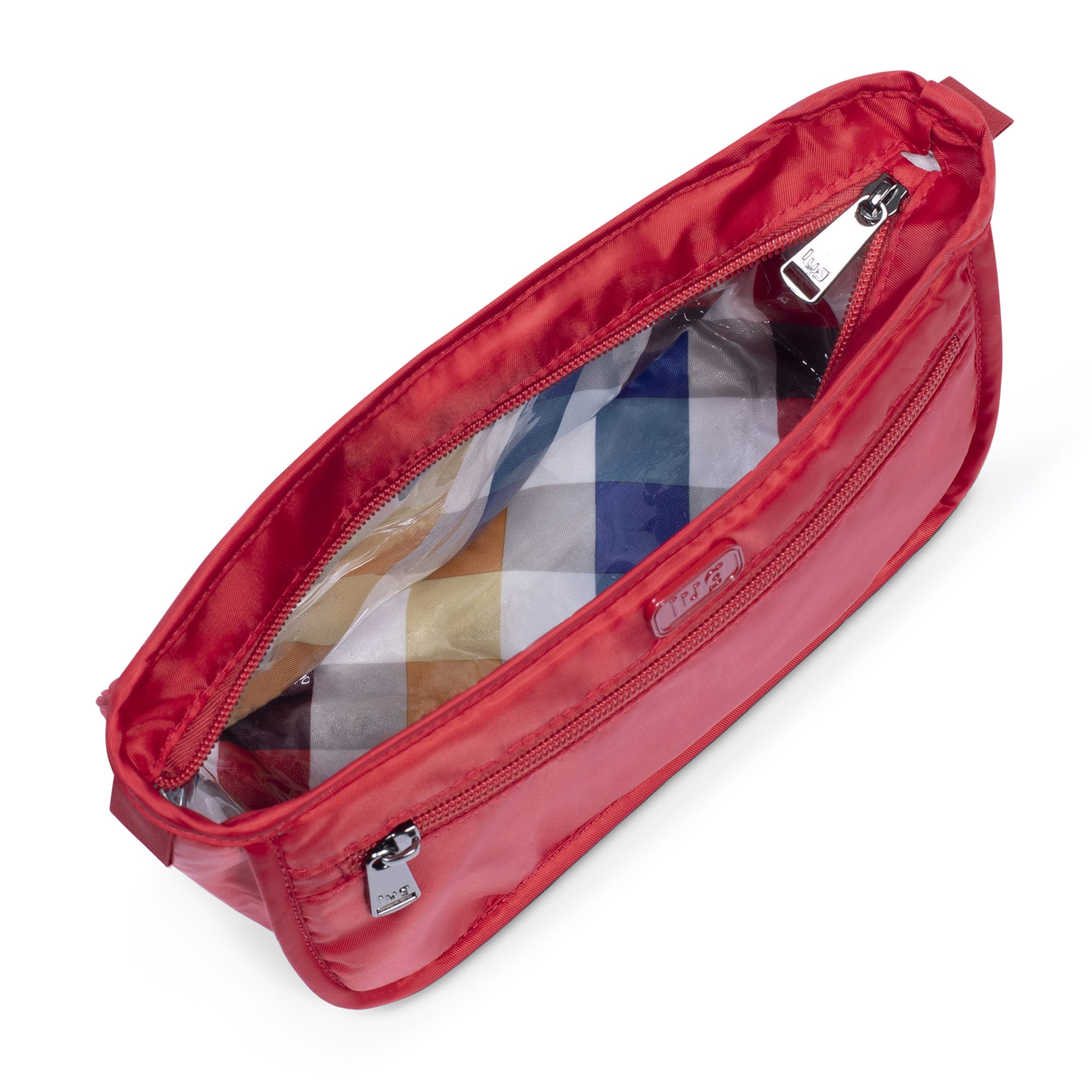 Parasail Cosmetic Case - POPPY RED - Parasail_Poppy-Red_05