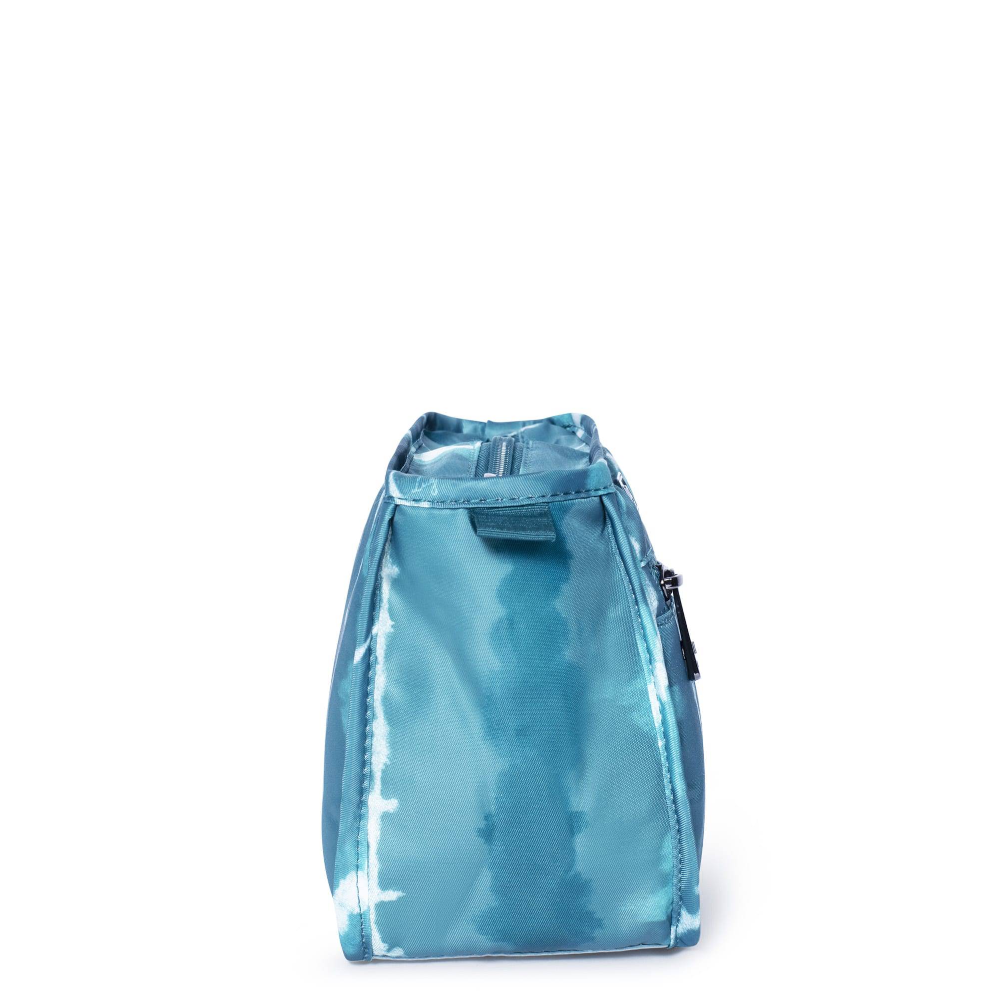 Parasail Cosmetic Case - SHIBORI TEAL - Parasail_ShiboriSkyBlue_03