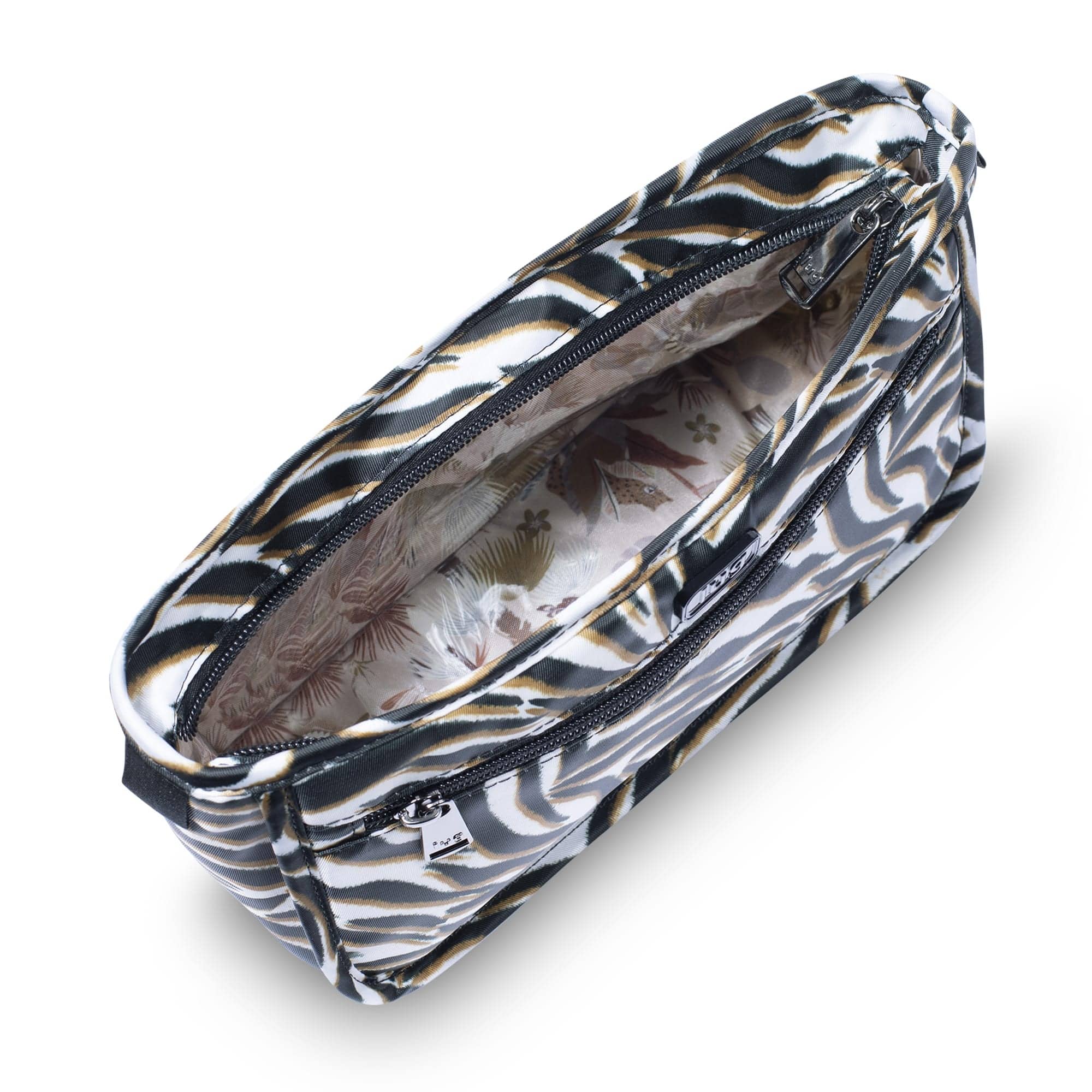 Parasail Cosmetic Case - ZEBRA SAND - Parasail_ZebraSand_05