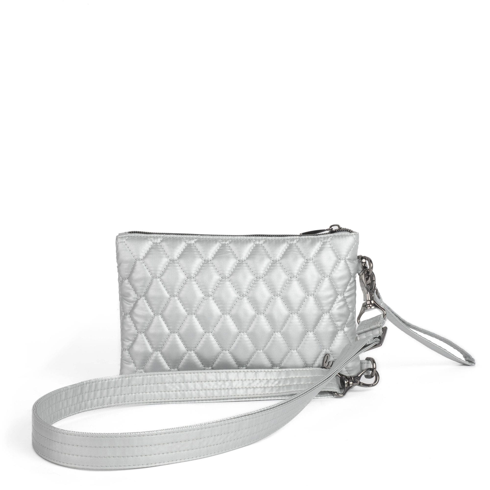 Peekaboo 2 Convertible Crossbody Bag - METALLIC SILVER - Peekaboo2Crossbody_MetallicSilver_01